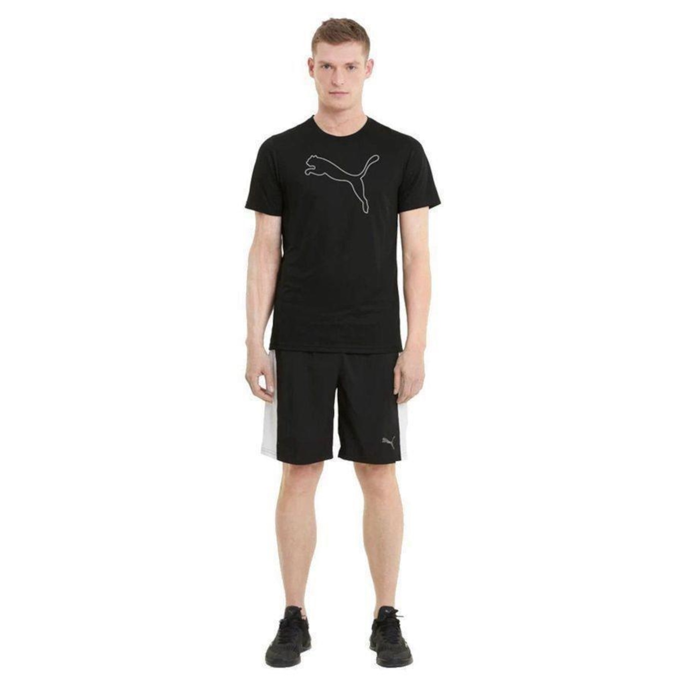 Camiseta Puma Performance Cat - Masculina - Foto 5