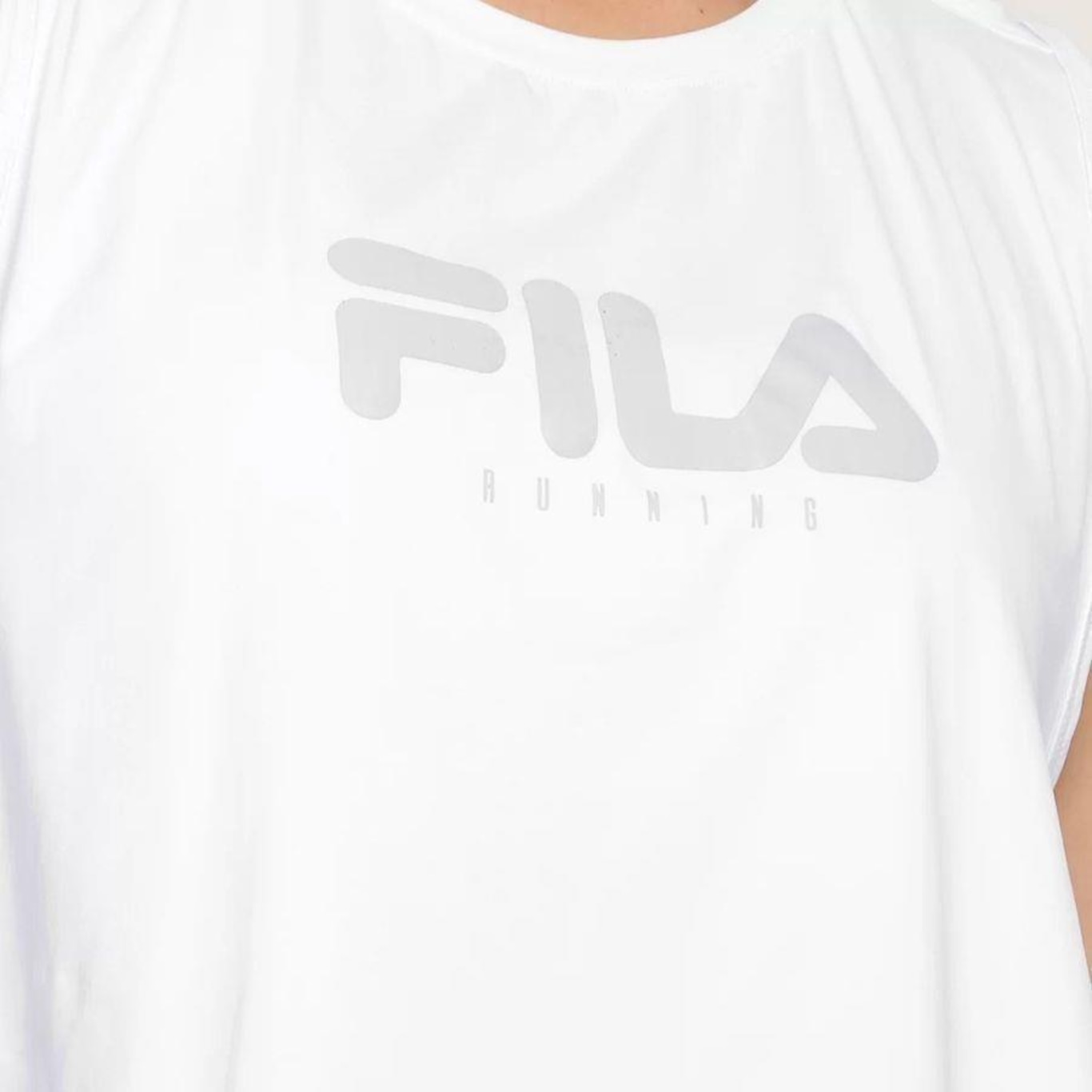 Camiseta Regata Cropped Fila Performance - Feminina - Foto 3