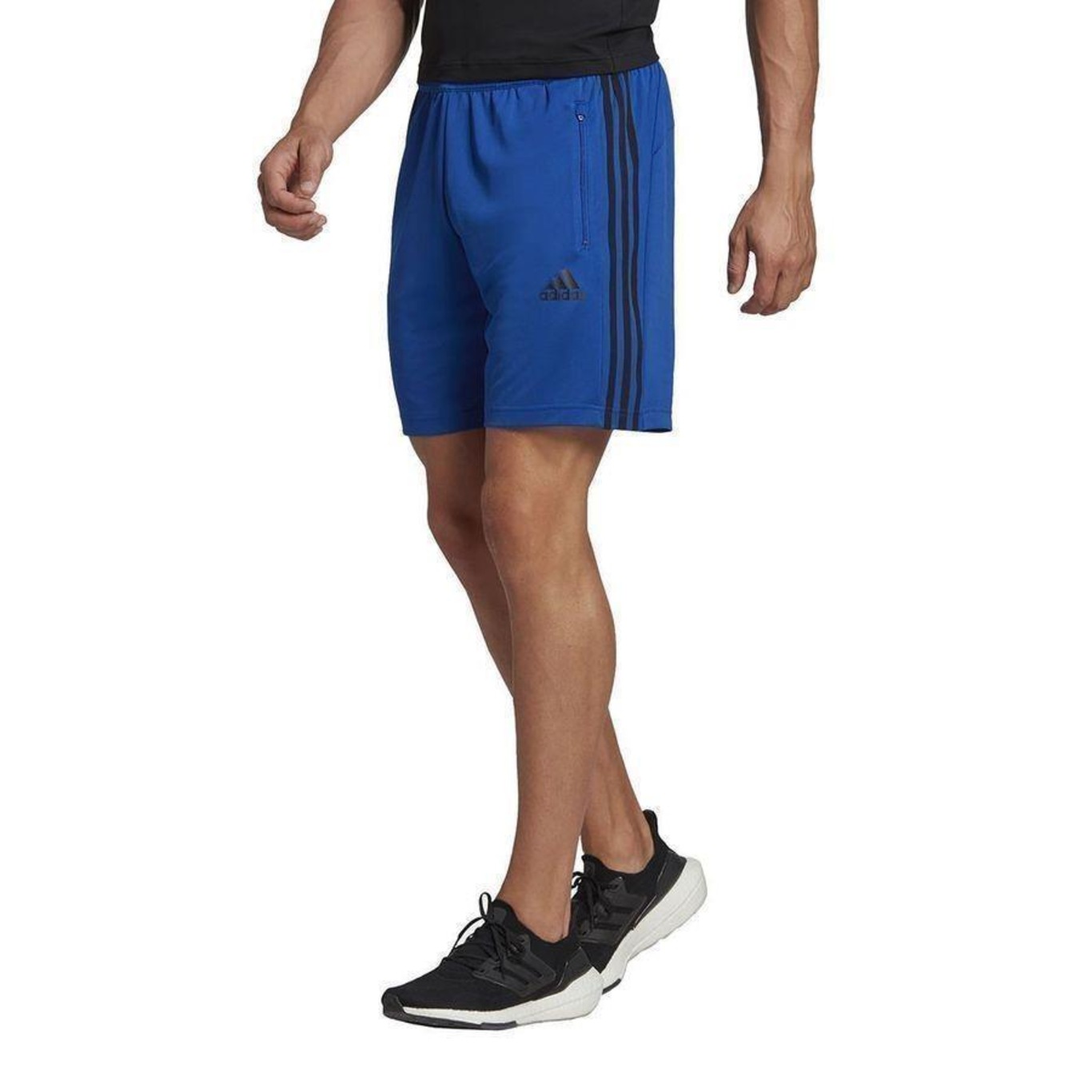 Shorts adidas Essentials 3 Listras - Masculino