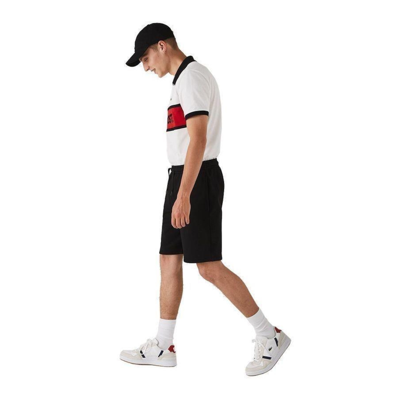 Bermuda Lacoste Masculina Regular Fit Solid - Foto 2