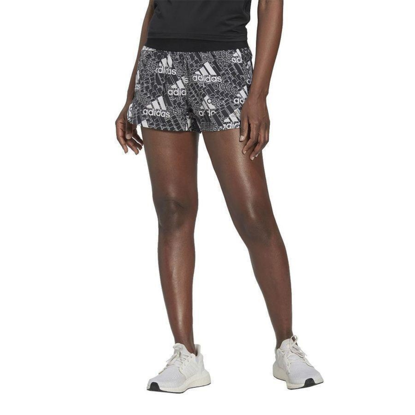 Shorts adidas Pacer Made For Training - Feminino - Foto 2