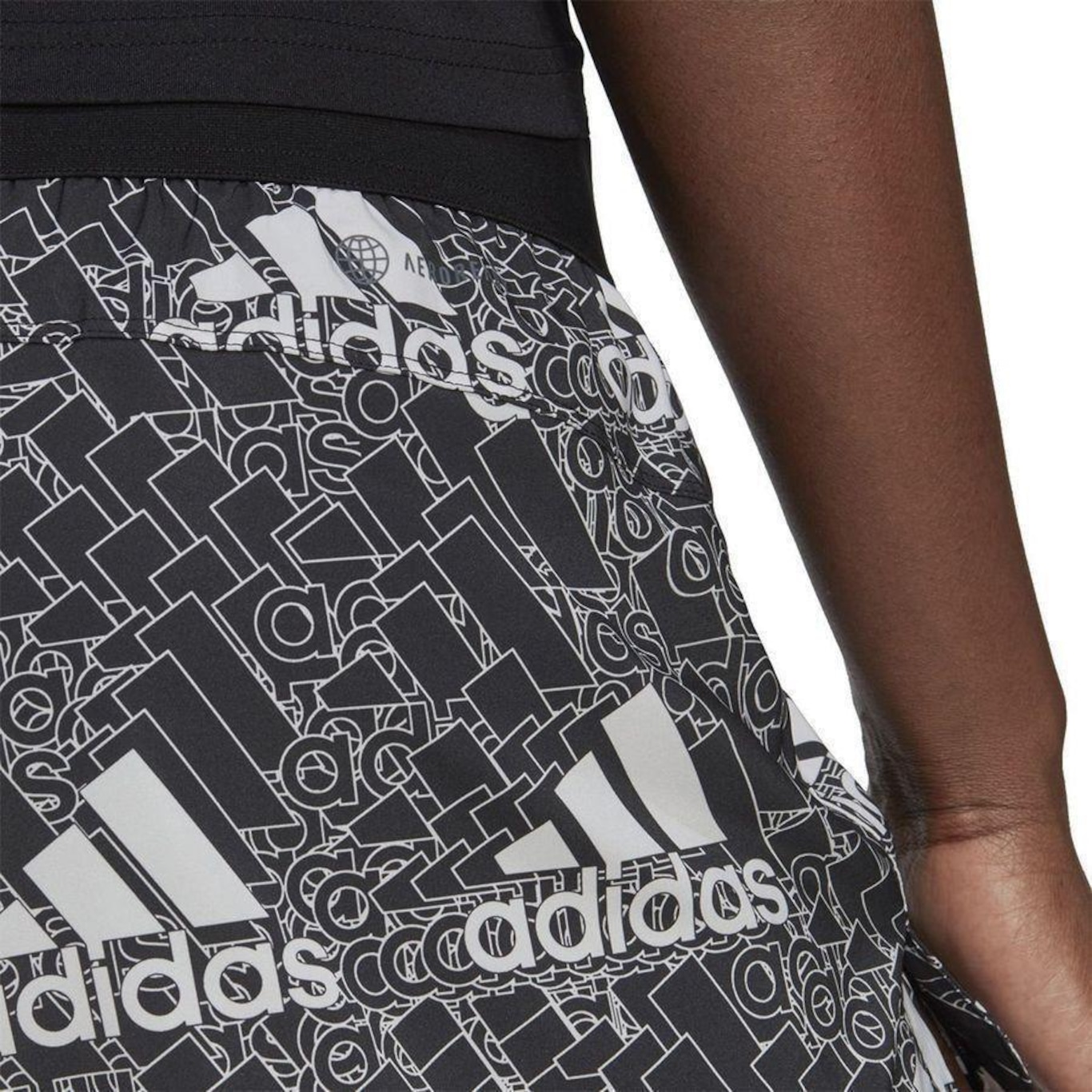 Shorts adidas Pacer Made For Training - Feminino - Foto 5