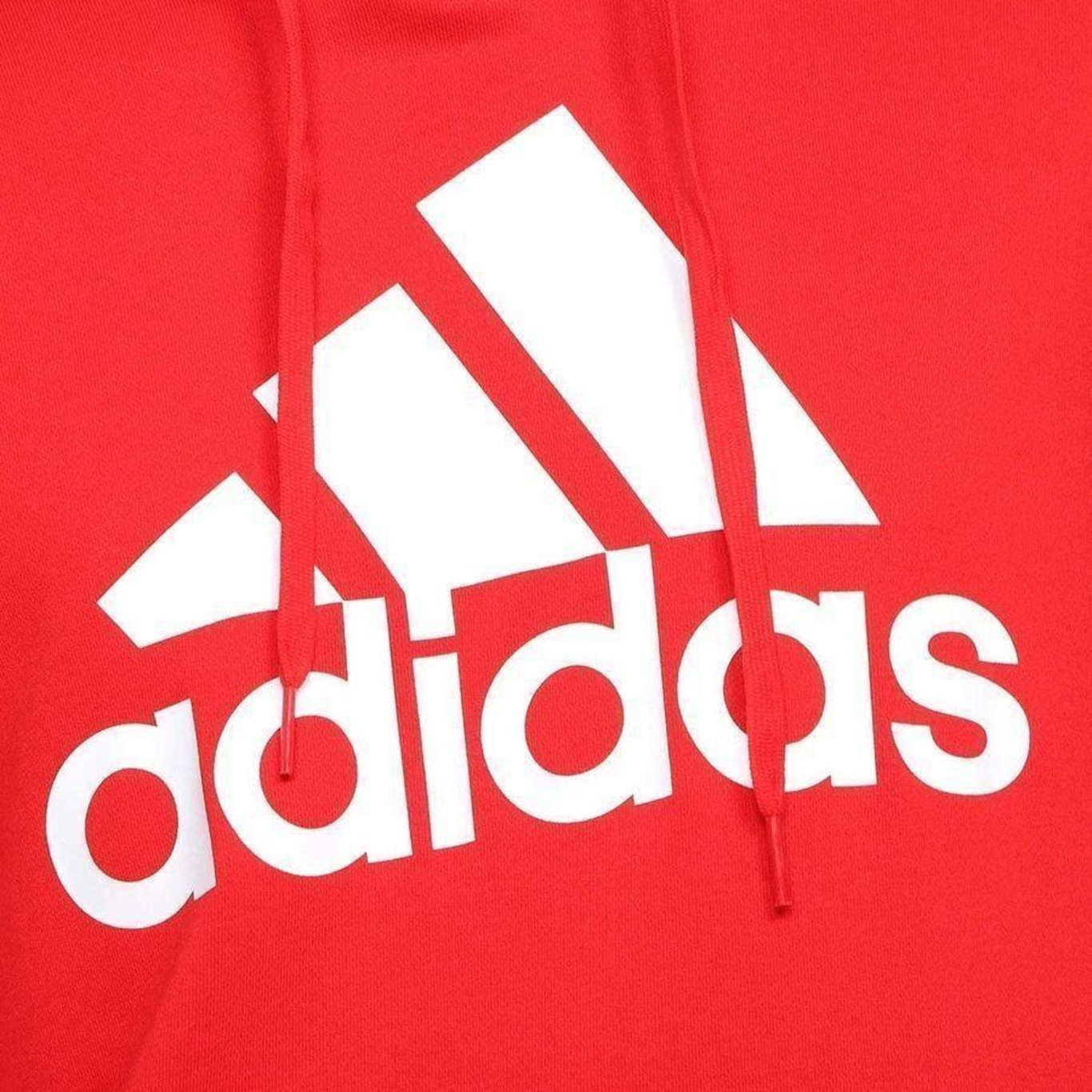 Blusão de Moletom com Capuz adidas Essentials Big Logo - Masculino - Foto 3