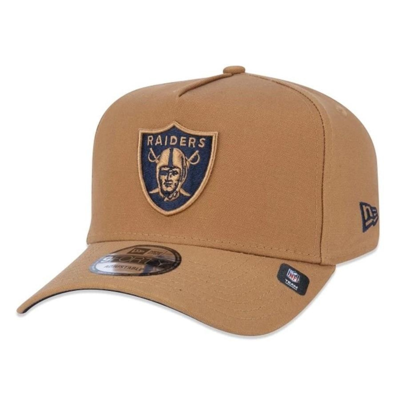 Boné Aba Curva New Era Las Vegas Raiders 940 A-Frame NFL - Snapback - Adulto - Foto 1