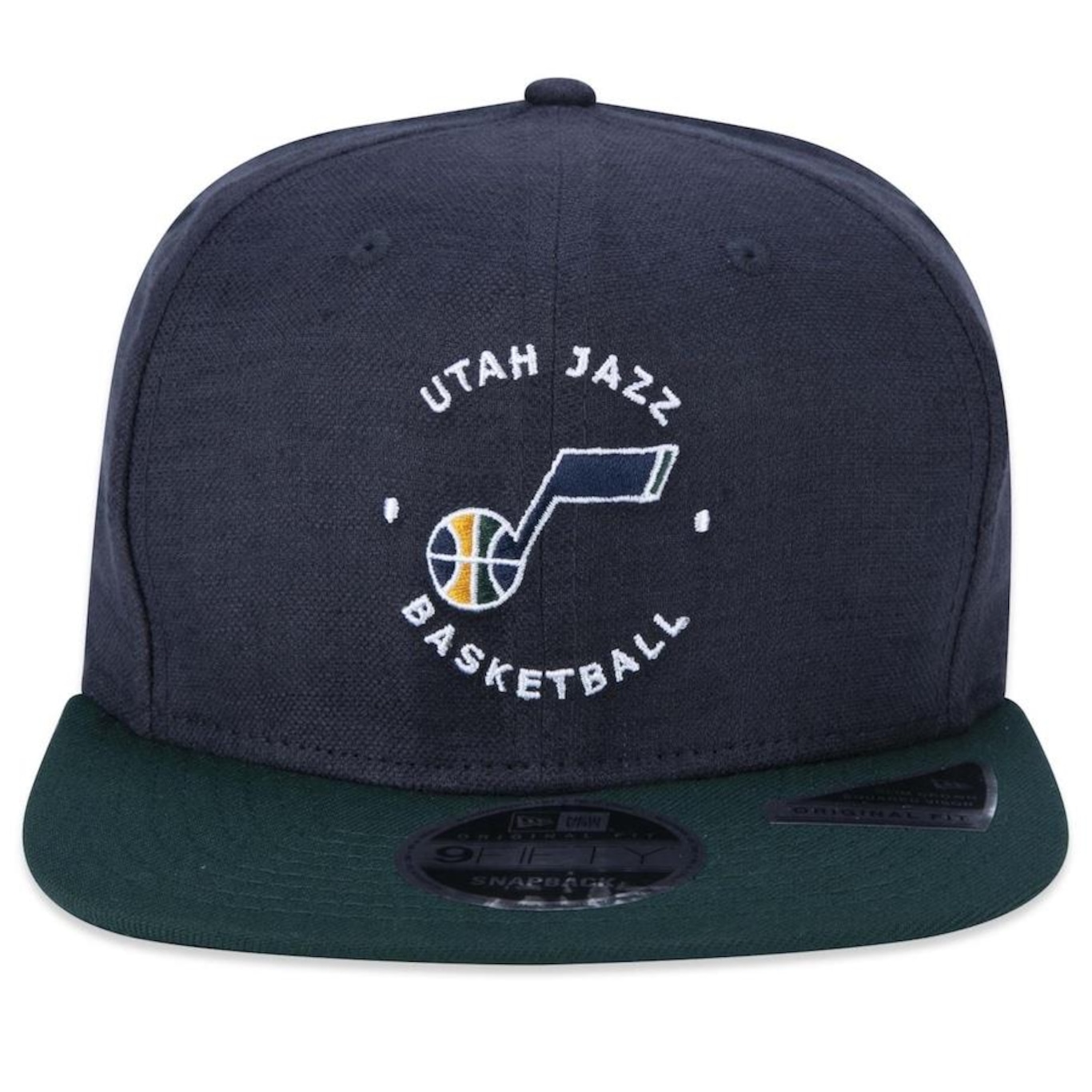 Boné Aba Reta New Era 9Fifty Original Fit NBA Utah Jazz Core - Snapback - Adulto - Foto 2