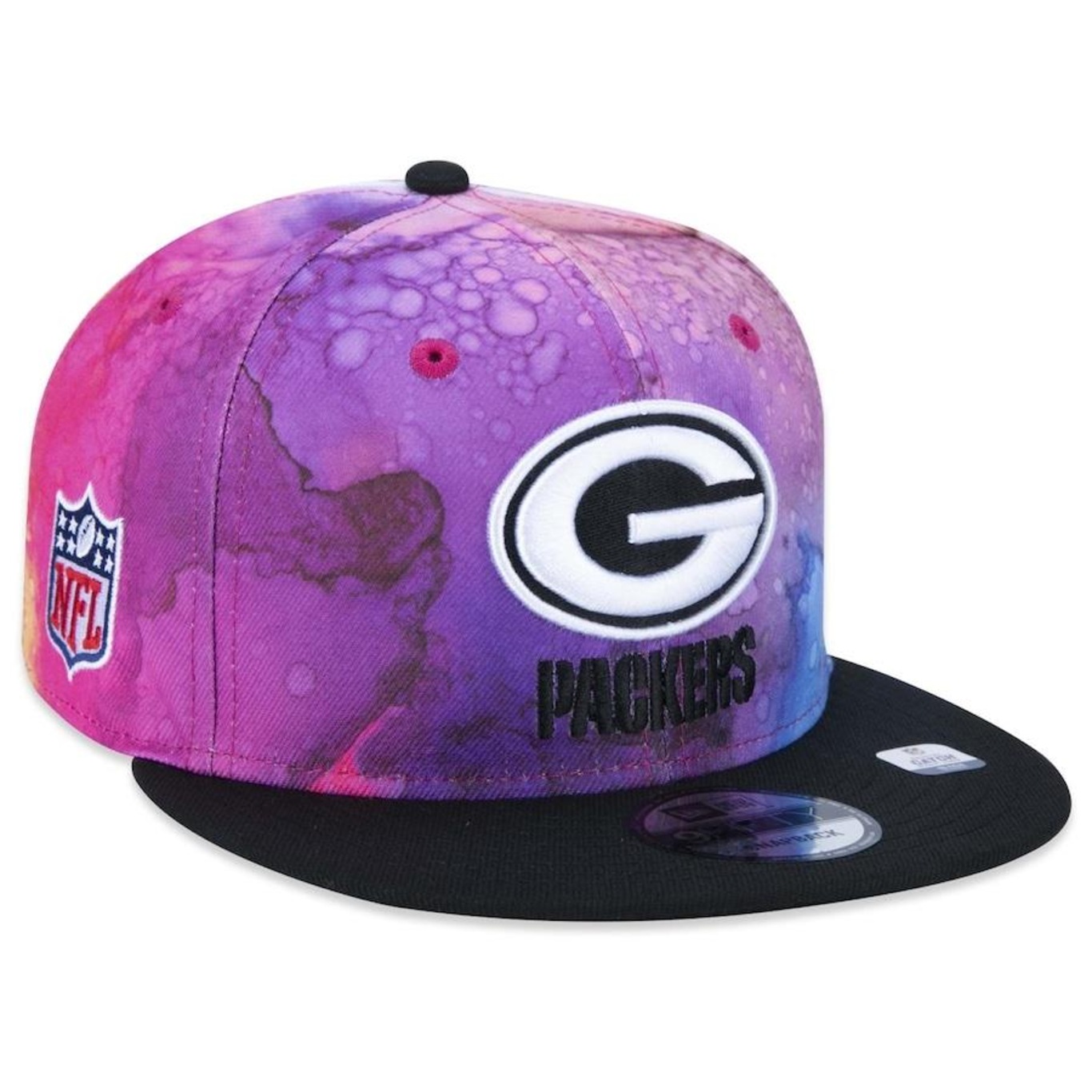 Boné Aba Reta New Era 9Fifty Green Bay Packers Crucial Catch 2022 - Snapback - Adulto - Foto 1