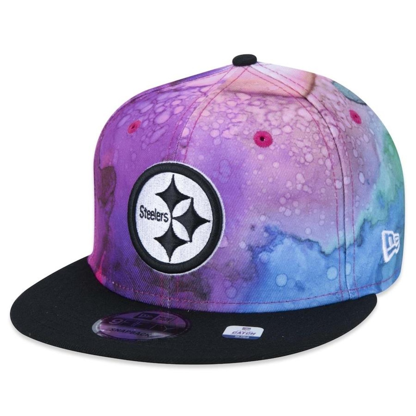 Boné Aba Reta New Era 9Fifty Pittsburgh Steelers Crucial Catch 2022 - Snapback - Adulto - Foto 3