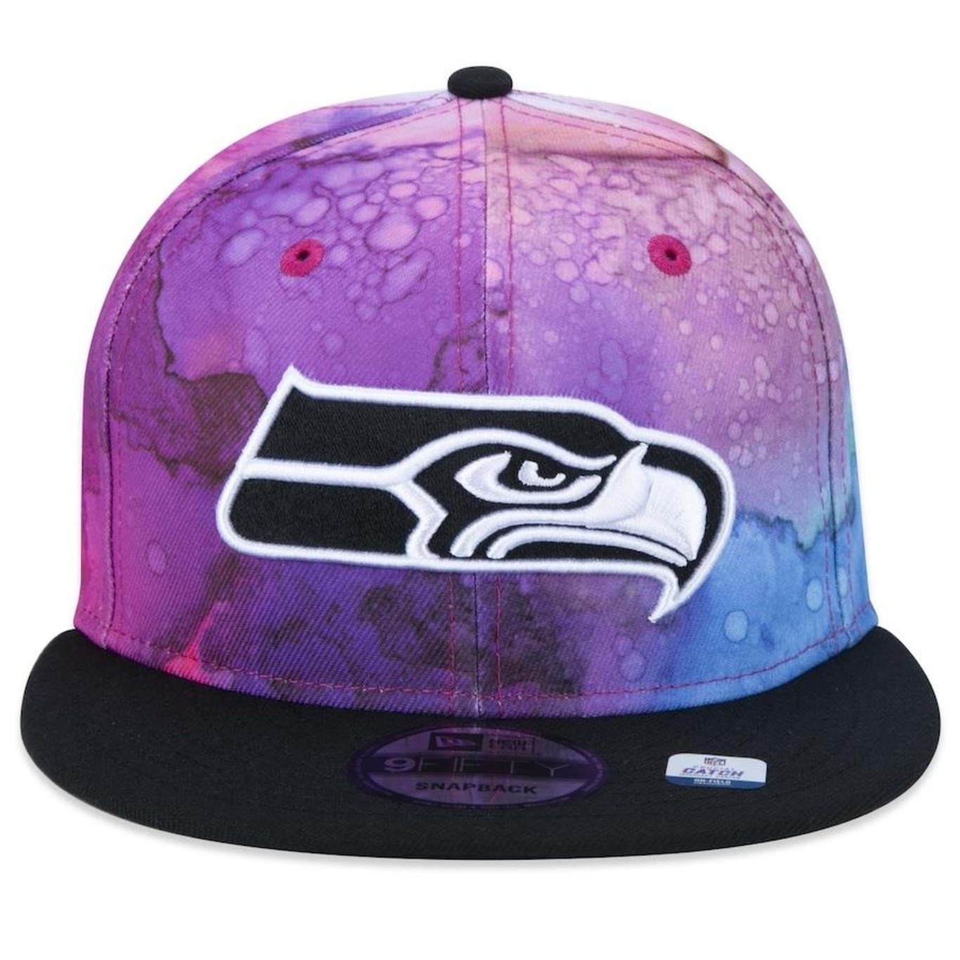 Boné Aba Reta New Era 9Fifty Seattle Seahawks Crucial Catch 2022 - Snapback - Adulto - Foto 2