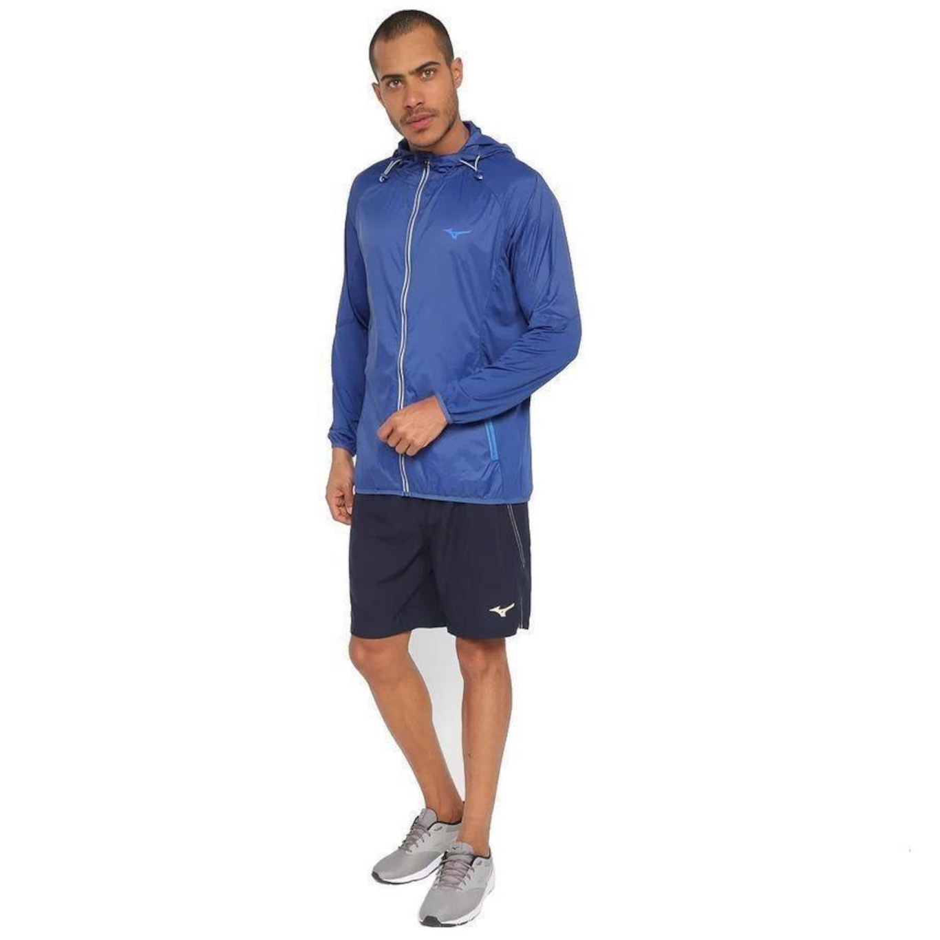 Jaqueta com Capuz Mizuno Neo - Masculina - Foto 4