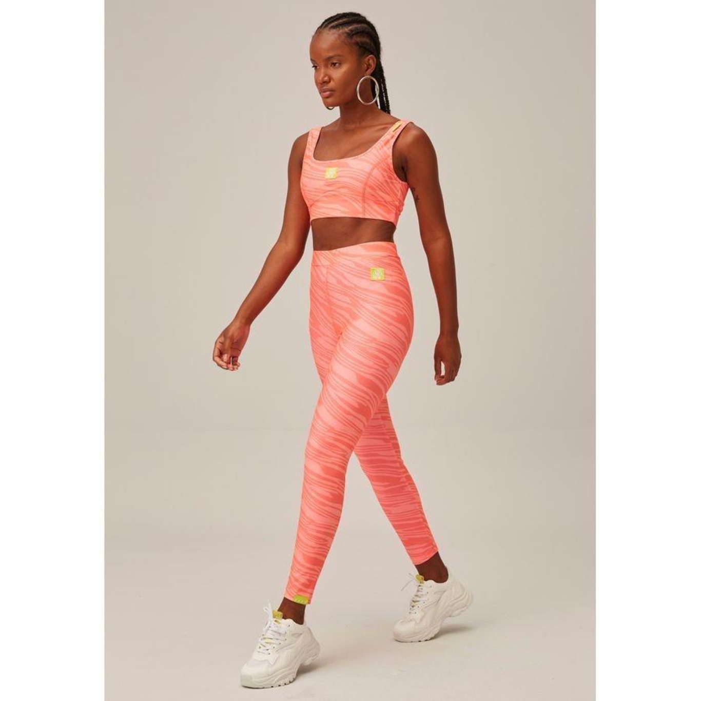 Calça Legging Sport Easy Performance Estampada - Feminina