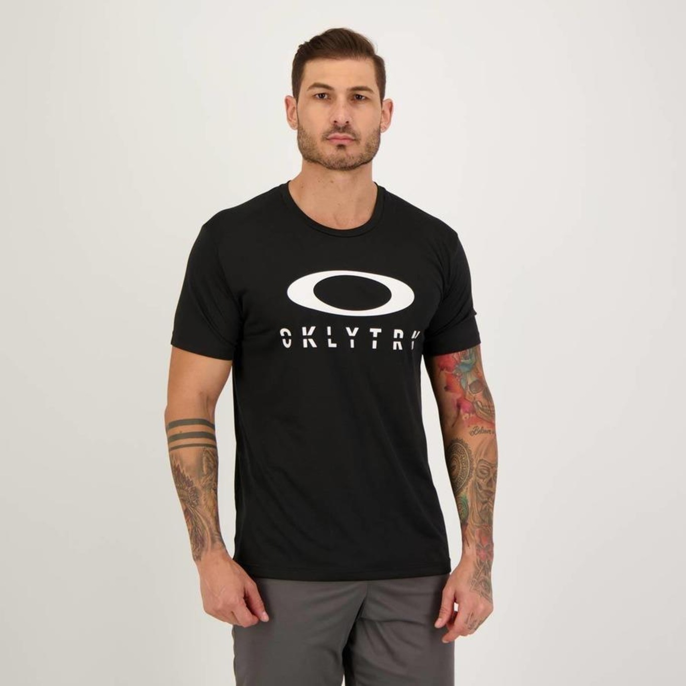 Camiseta Oakley TRN Logo II - Masculina - Foto 2