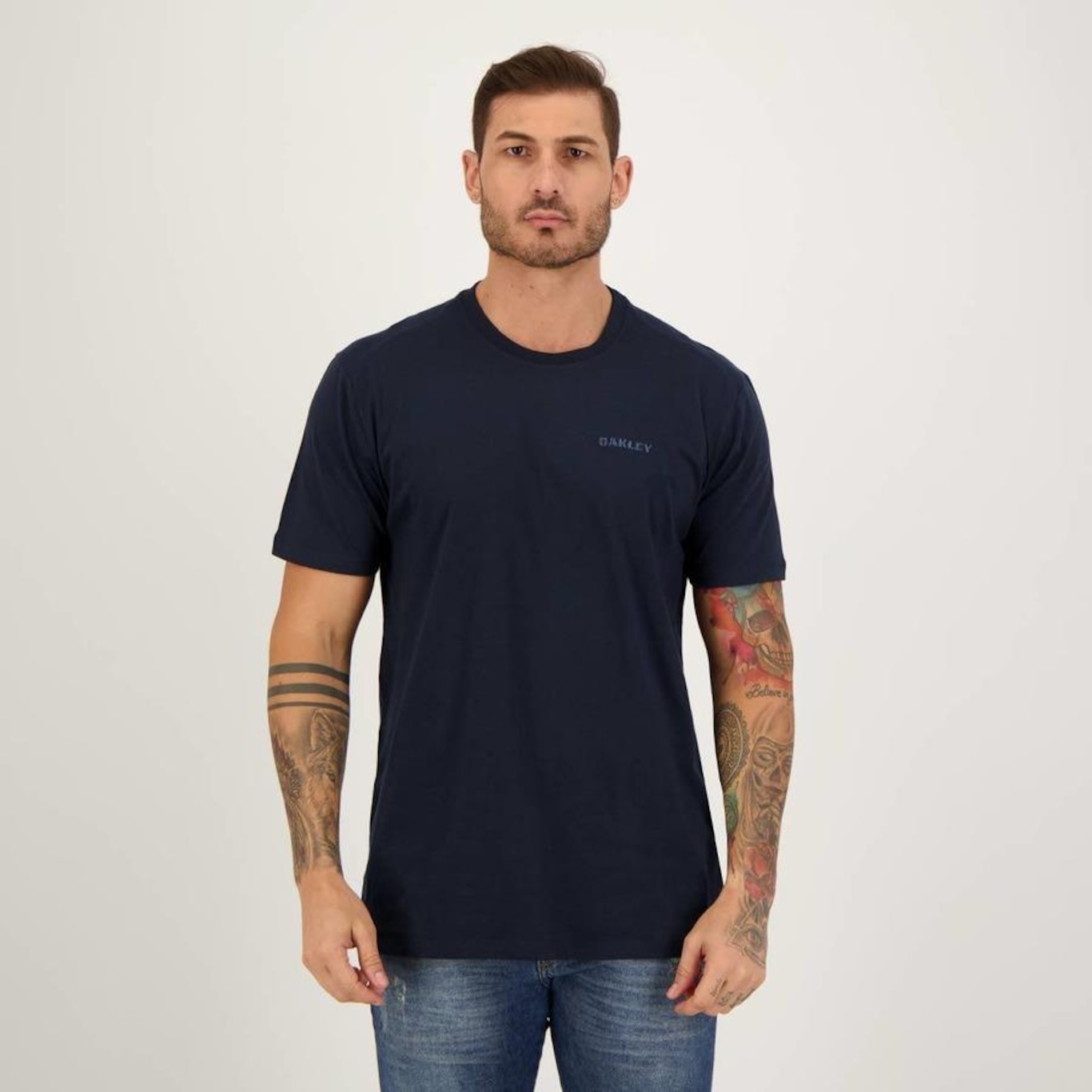 Camiseta Oakley Daily Sport Ii Masculina - Cinza