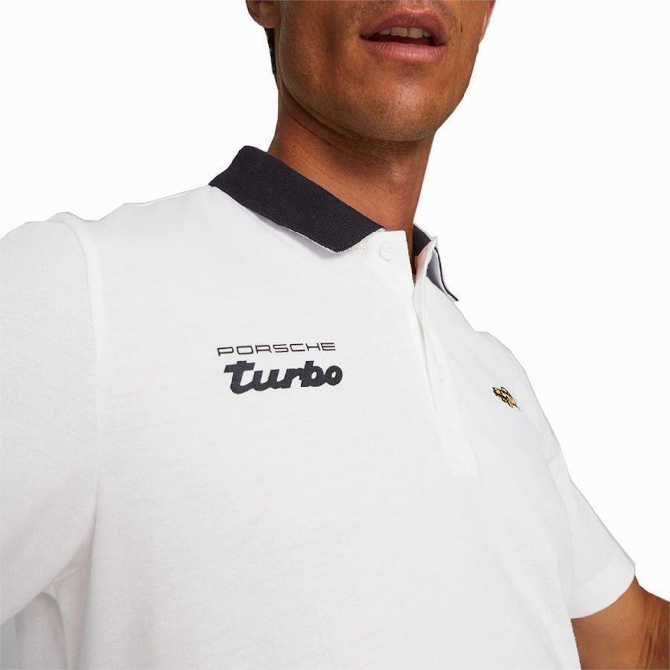 Camisa Polo Puma PL Porsche Turbo - Masculina - Foto 3