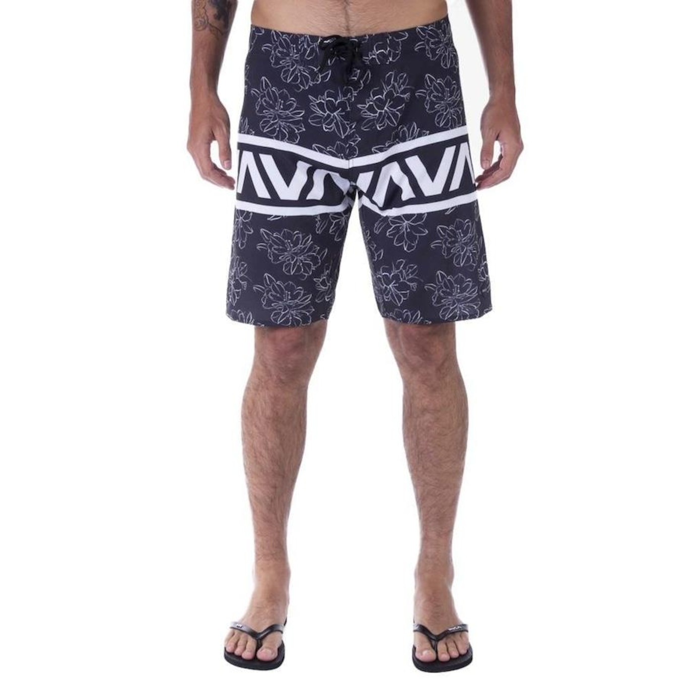 Bermuda RVCA VA Banded 18'' - Masculina - Foto 1