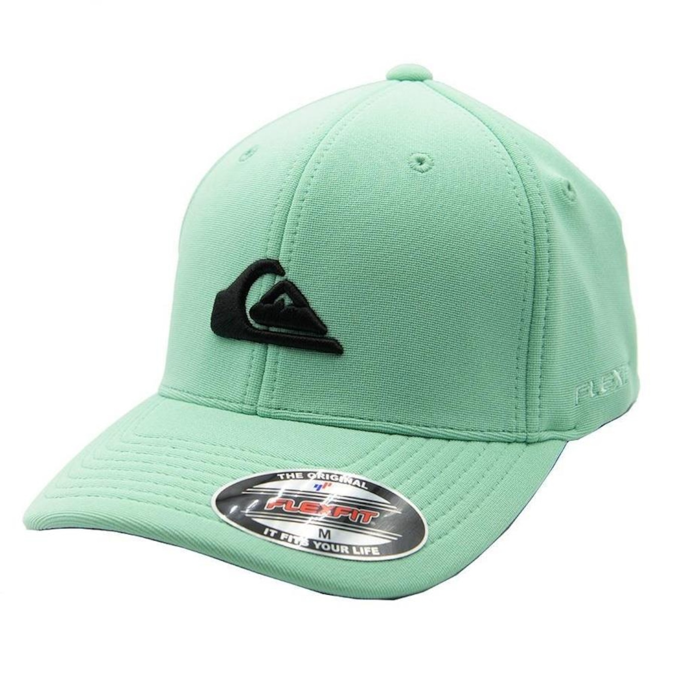 Boné Aba Curva Quiksilver Emb 3D Mint - Fechado - Adulto - Foto 1