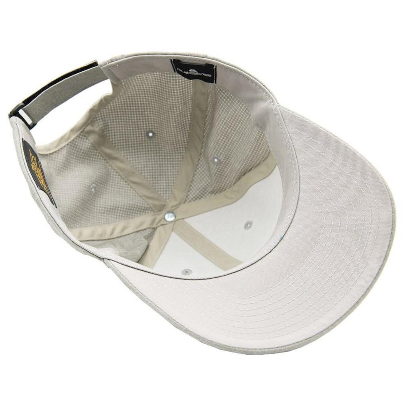 Boné Aba Curva Quiksilver Tech Net Sleet - Strapback - Adulto - Foto 2