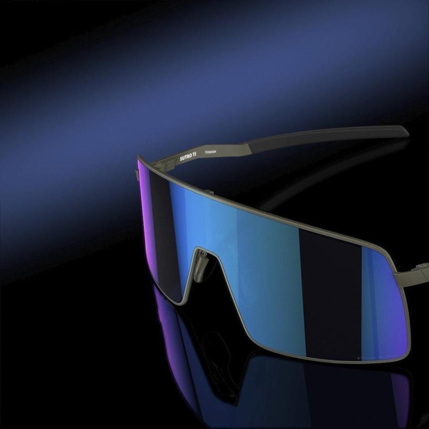 Óculos de Sol Unissex Oakley Sutro Ti Satin Lead Prizm - Foto 4