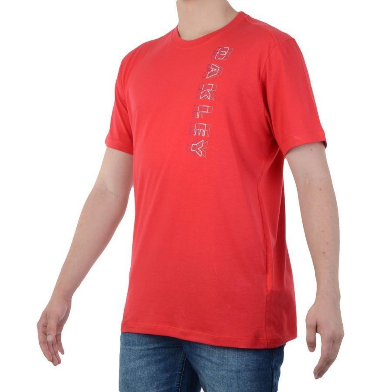 Camiseta Oakley Collegiate Graphic Masculina - Vermelho Vermelho