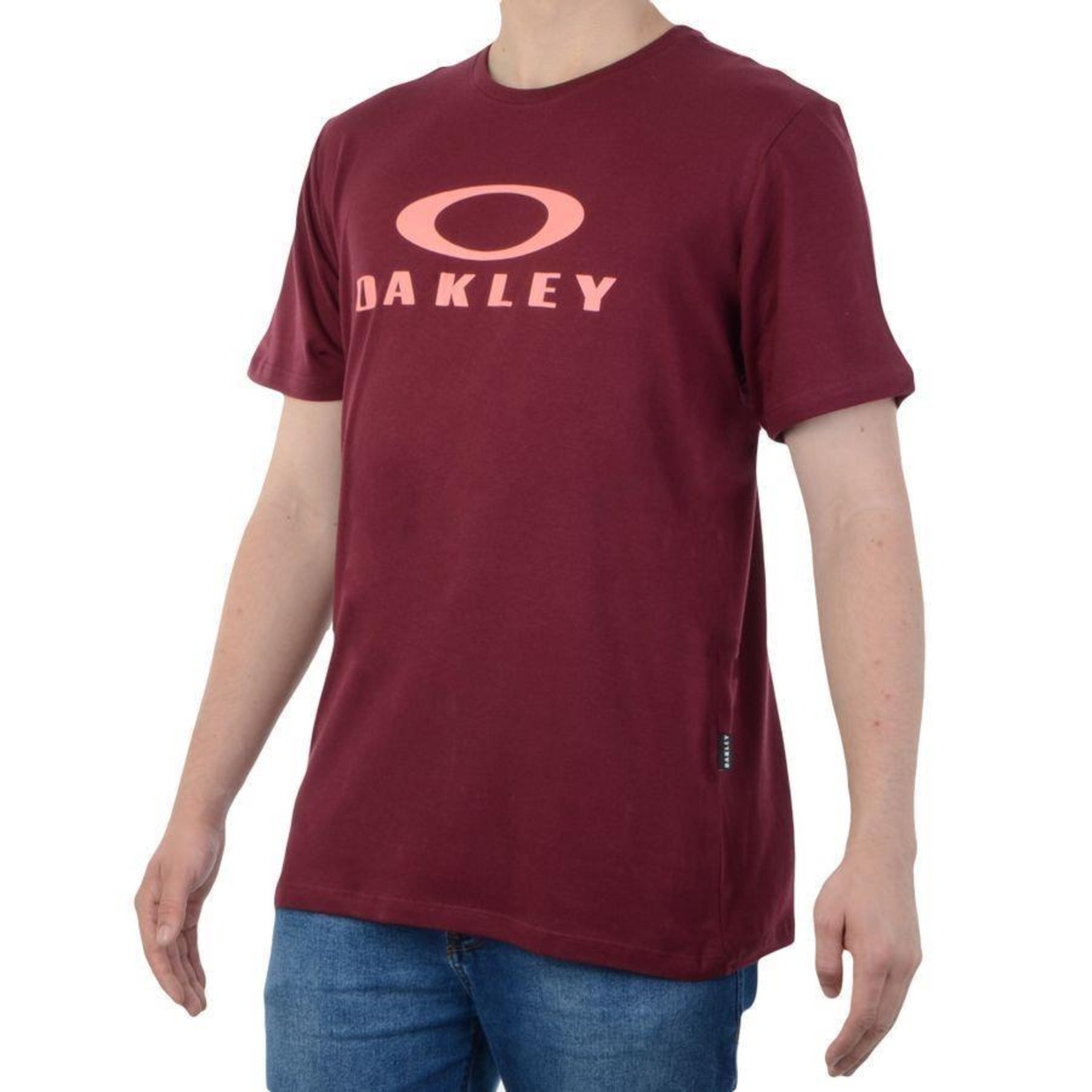 Camiseta Oakley Sports Masculina - Vinho