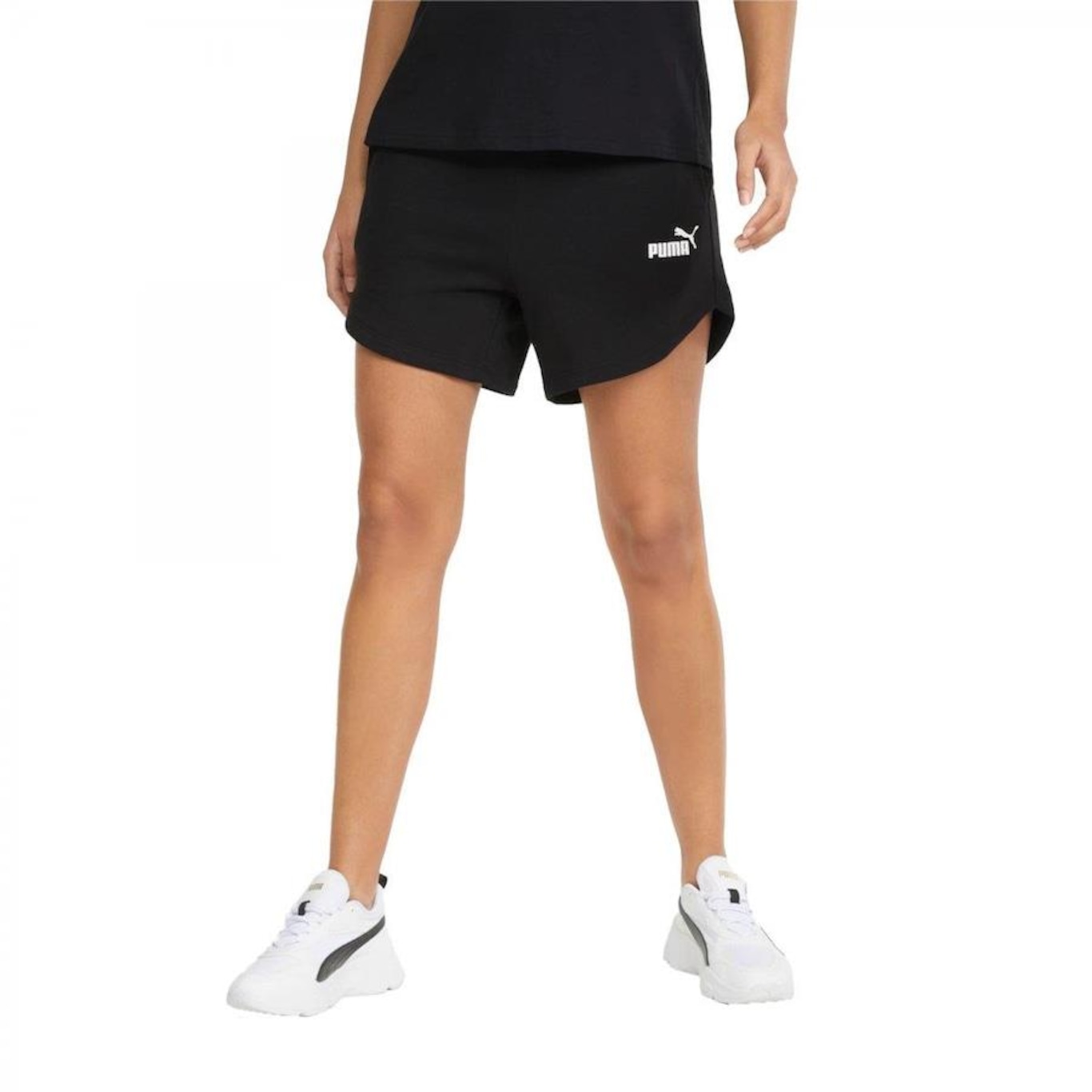 Shorts Puma High Waist - Feminino - Foto 1