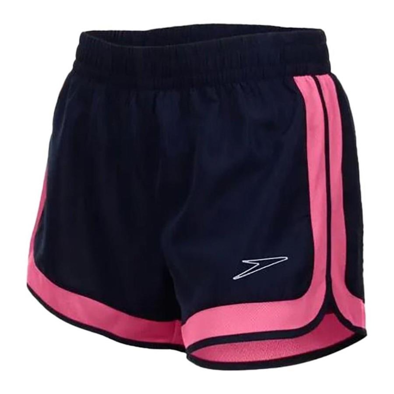 Shorts Speedo Running Com Recorte - Feminino - Foto 1