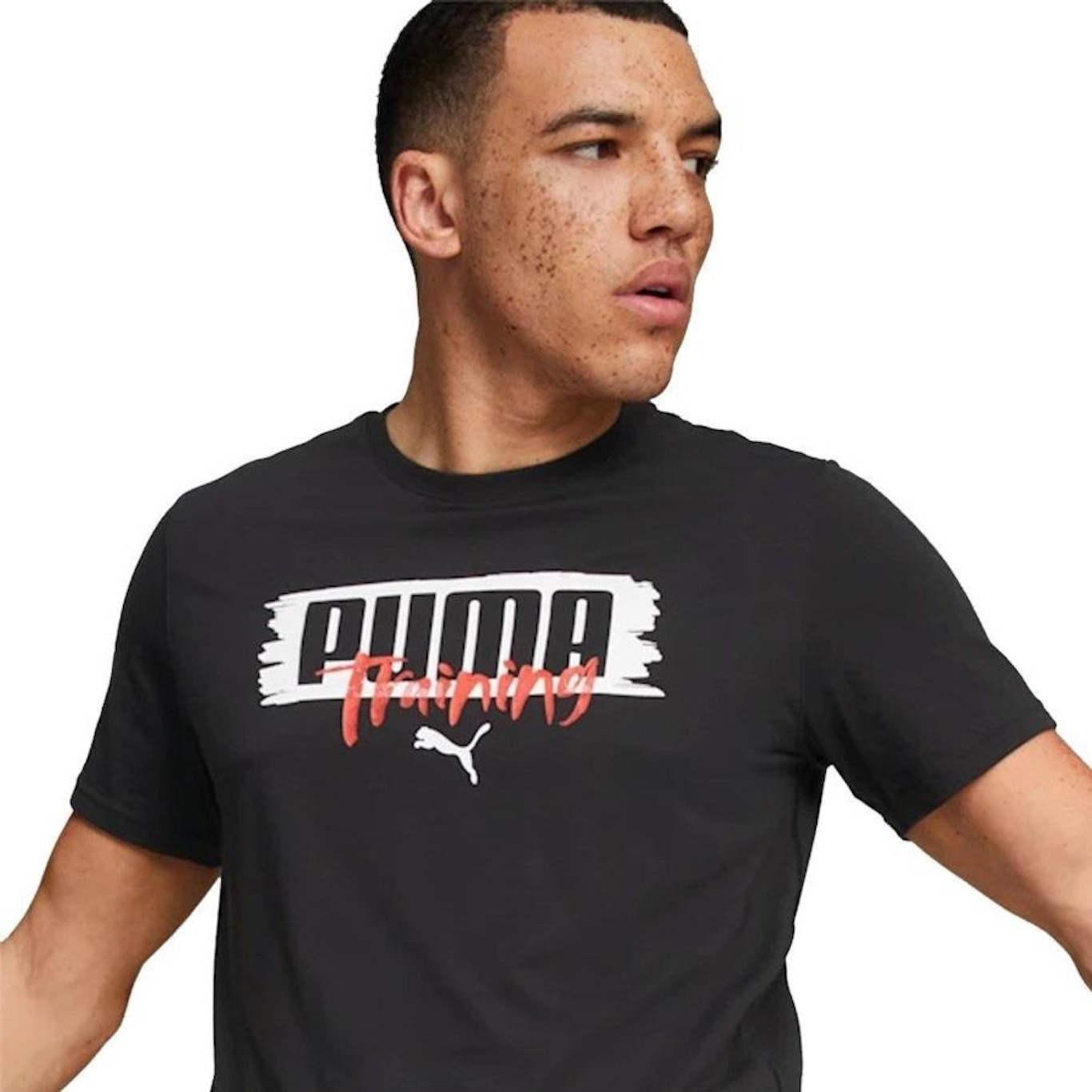 Camiseta Puma Graphic Branded - Masculina - Foto 3