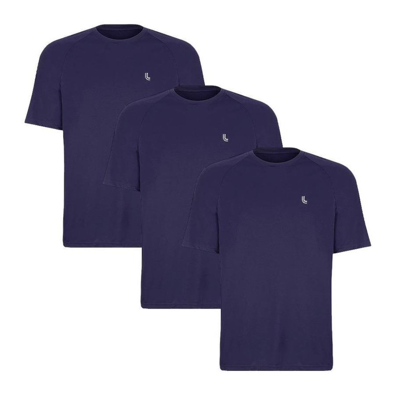 Kit Camisetas Lupo Sport Basic - 3 Unidades - Masculina - Foto 1