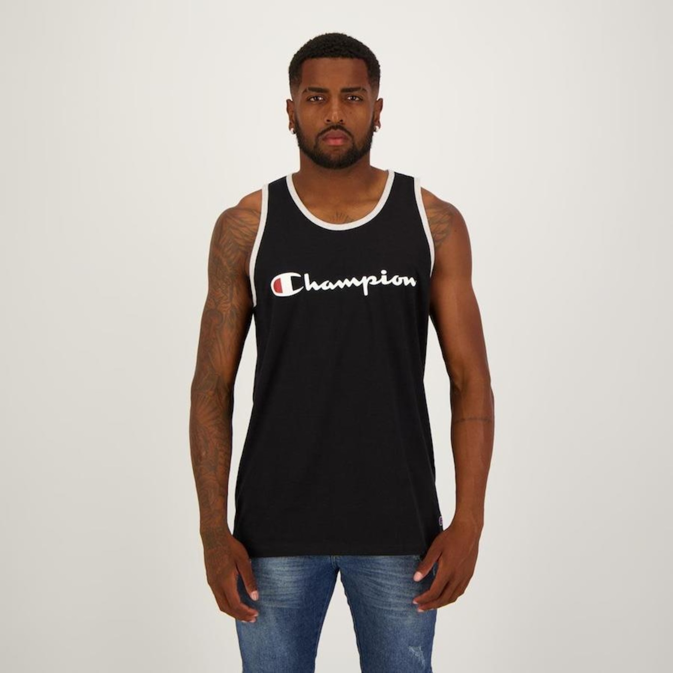 Camiseta Regata Champion Classic Tank - Masculina - Foto 1