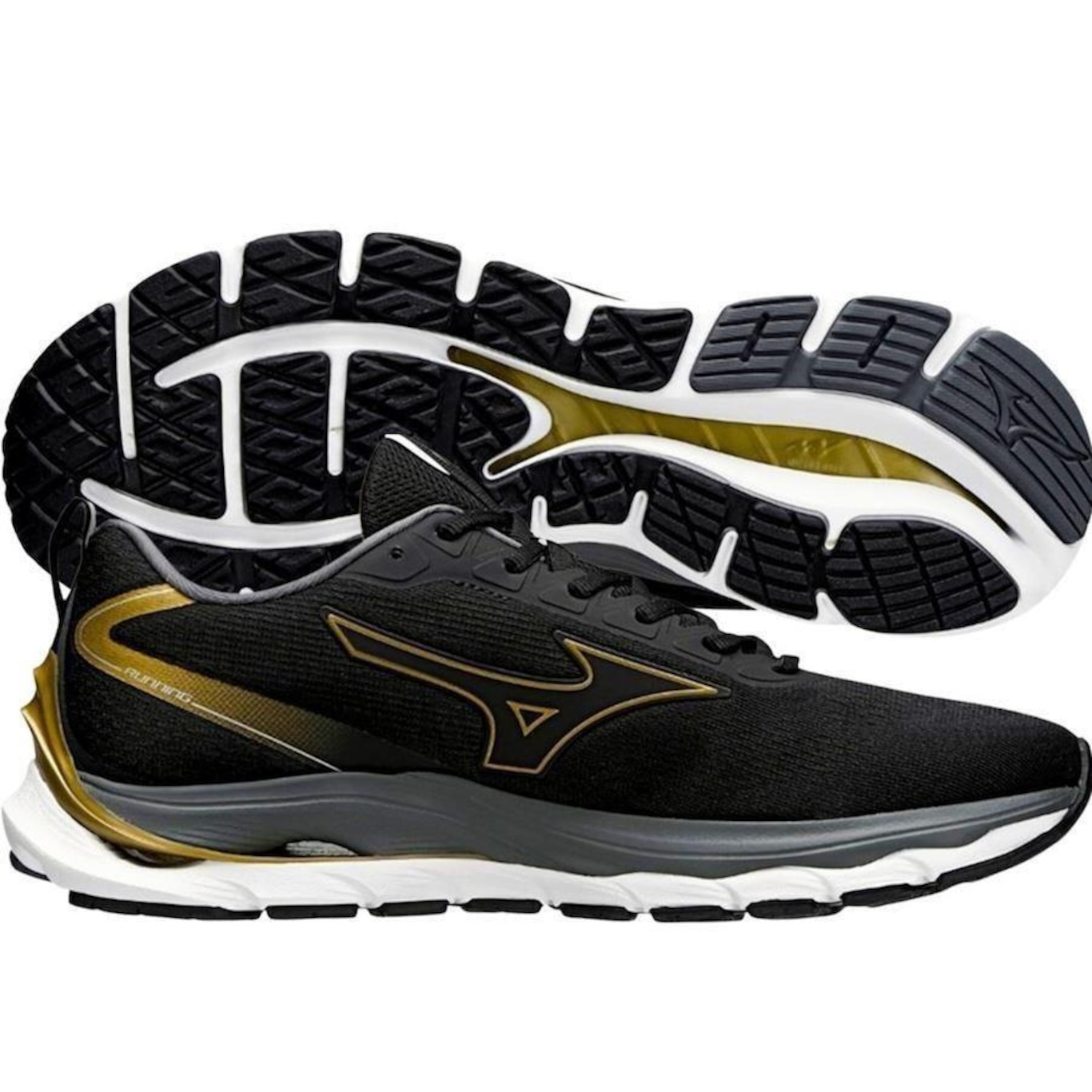 Tênis Mizuno Wave Dynasty 5 + 1 Par de Meias - Masculino - Foto 6