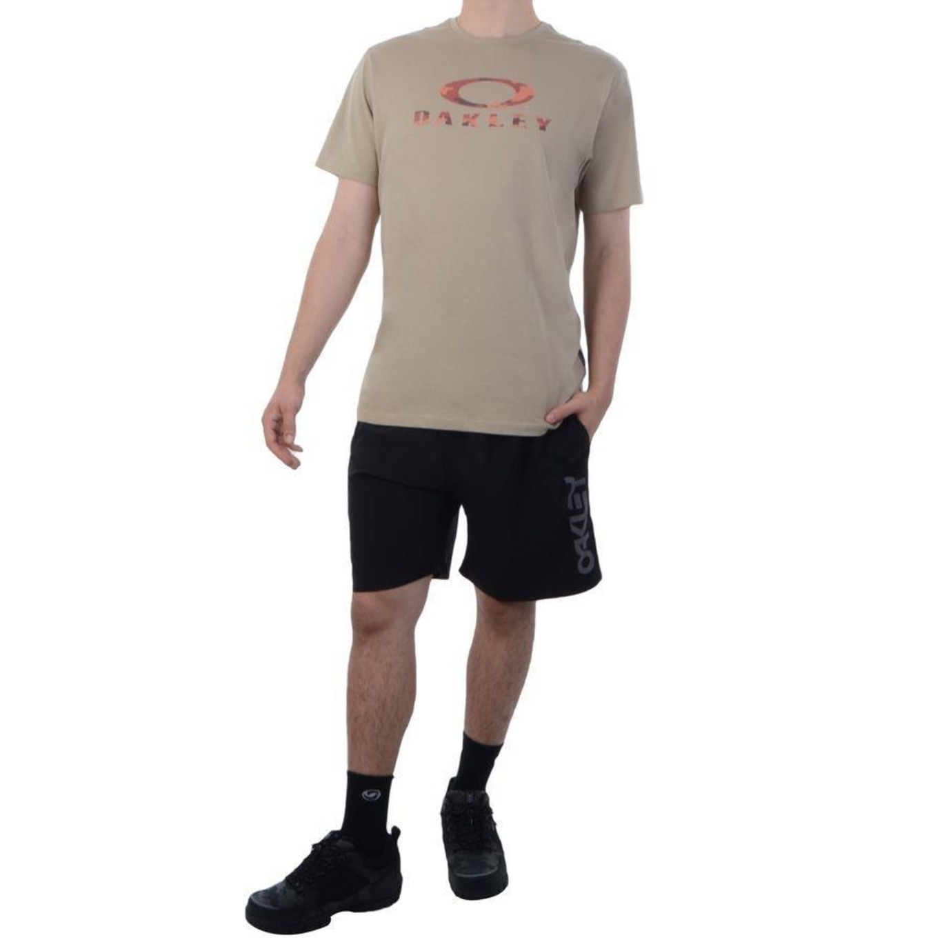 Camiseta Masculina Oakley Arcade Branca - overboard