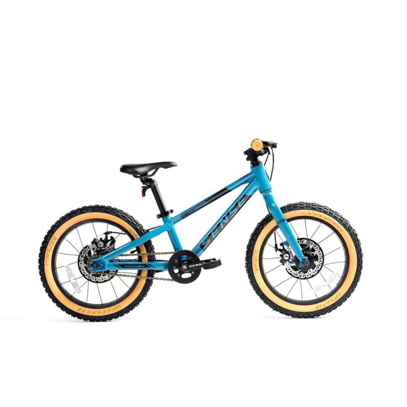 Bicicleta Aro 16 Sense Grom Impact 2022 Freio Mecânico 1 Velocidade - Infantil - Foto 1