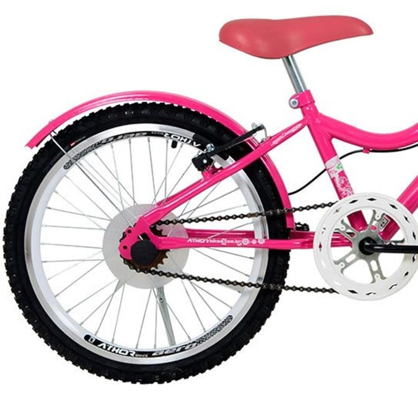 Bicicleta Athor Mist com Cestinha - Aro 20 - Freio V-Brake - Infantil - Foto 3