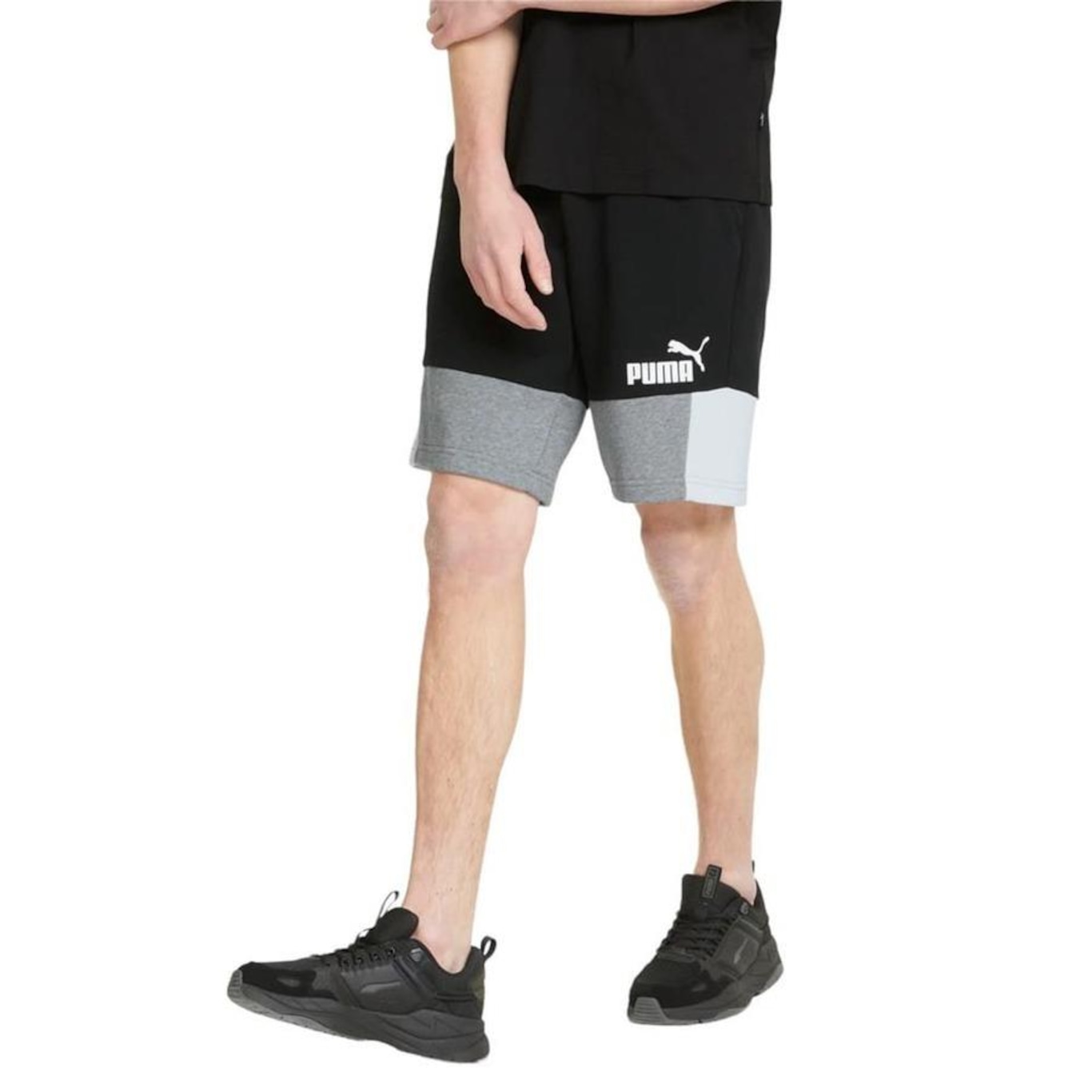 Shorts Puma Essentials Block - Masculino - Foto 1