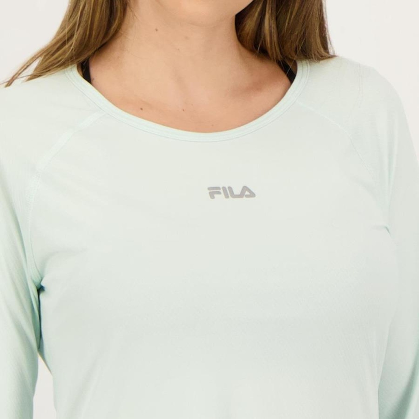 Camiseta Fila Manga Longa Bio II - Feminina - Foto 4