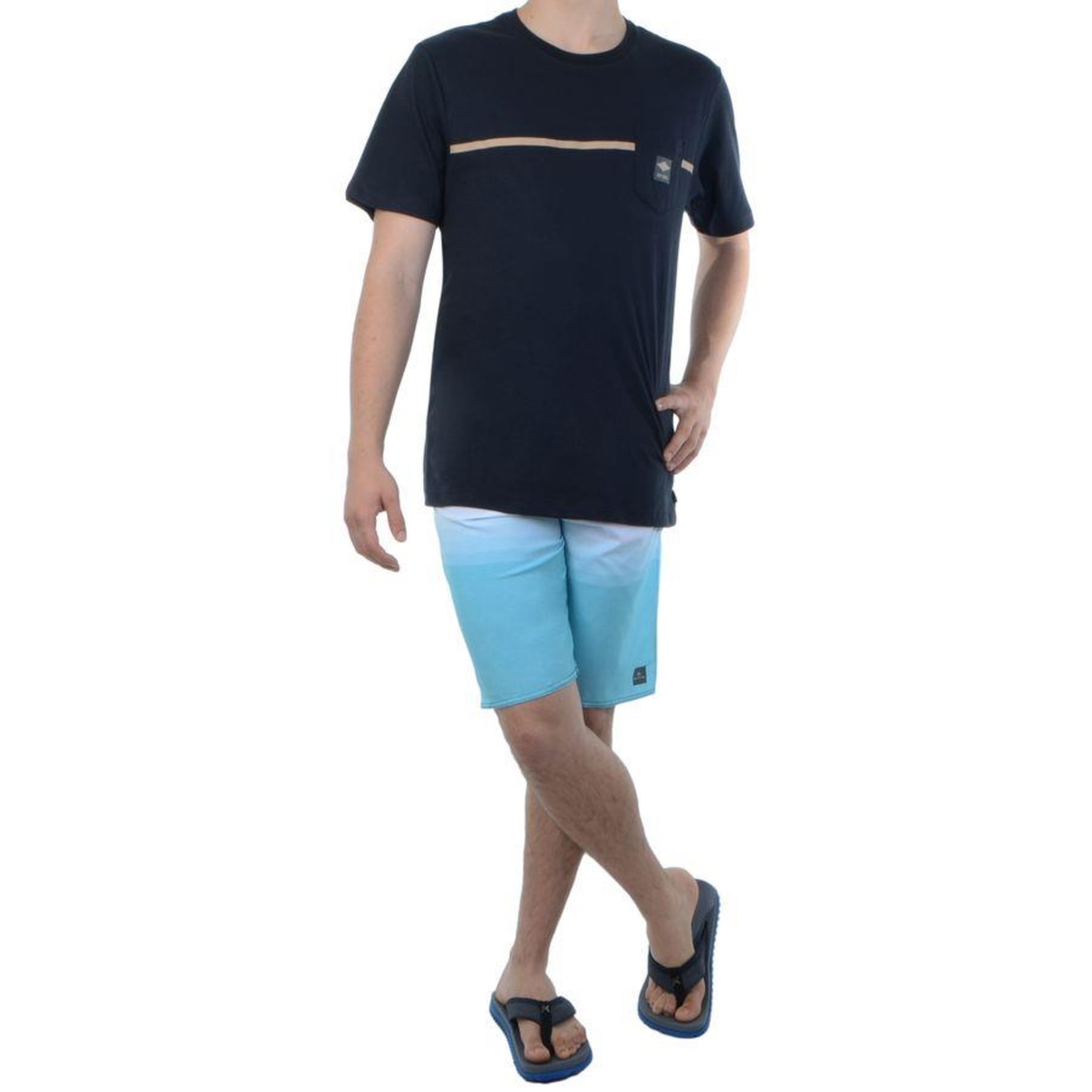 Camiseta Masculina Rip Curl Quality Comfy - Rip Curl - Foto 5