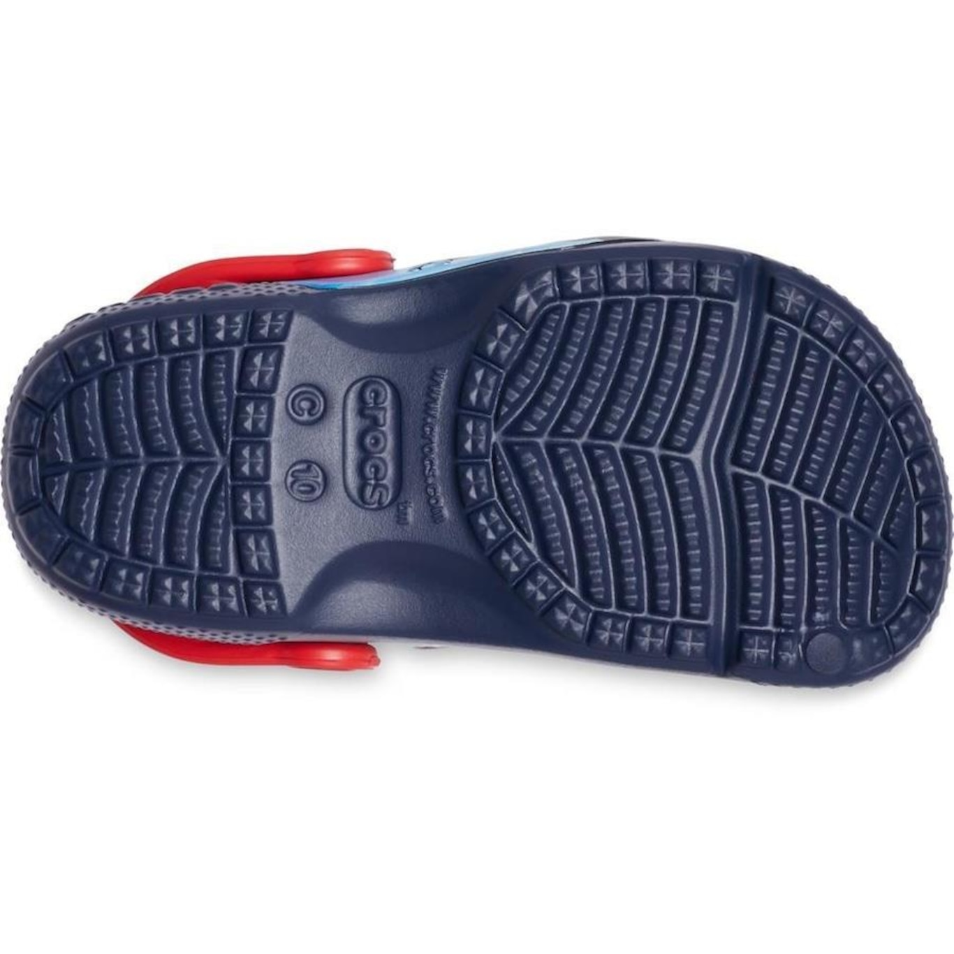 Sandália Crocs Fun Lab Avengers Patch Clog - Infantil - Foto 4