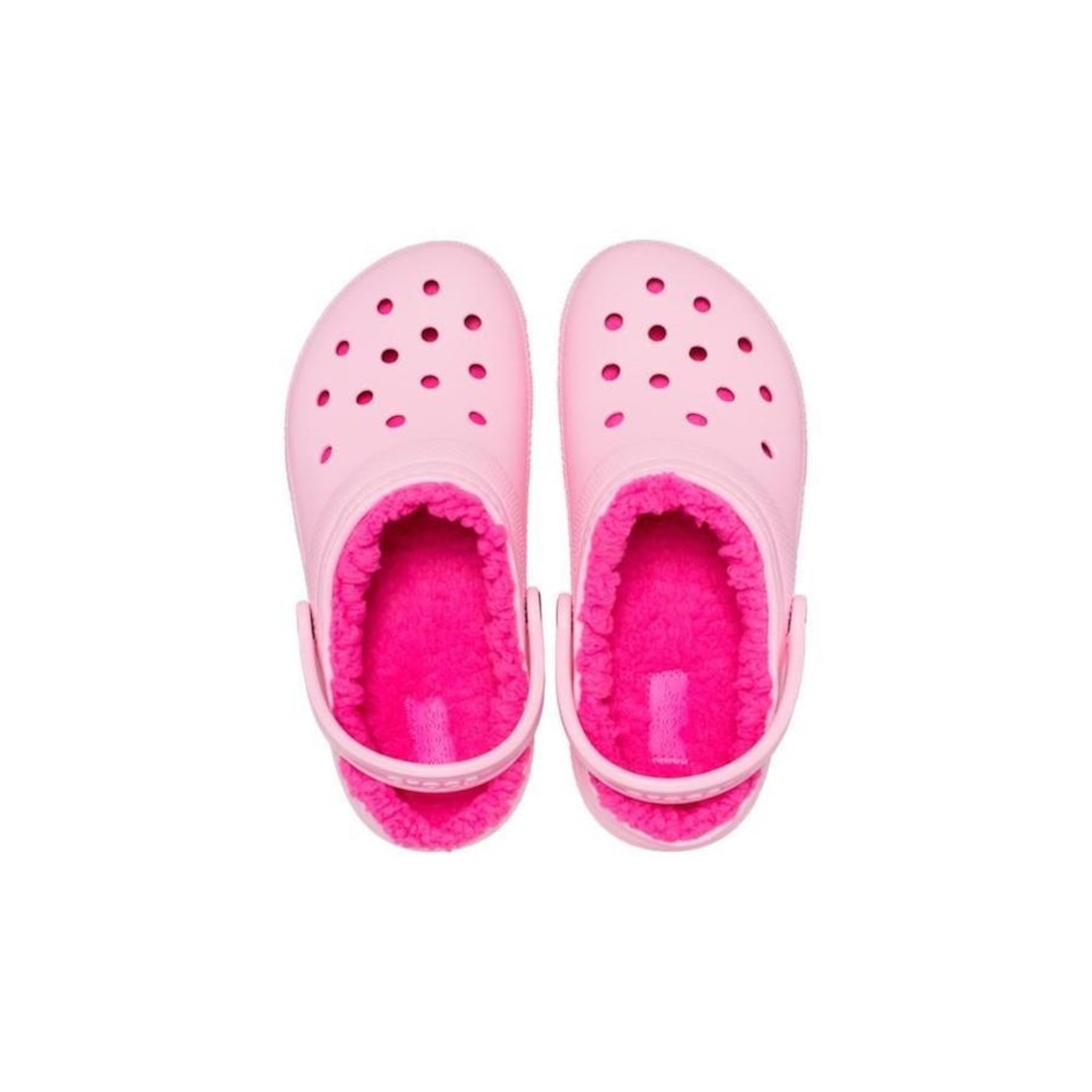 Sandália Crocs Classic Lined Clog - Infantil - Foto 3