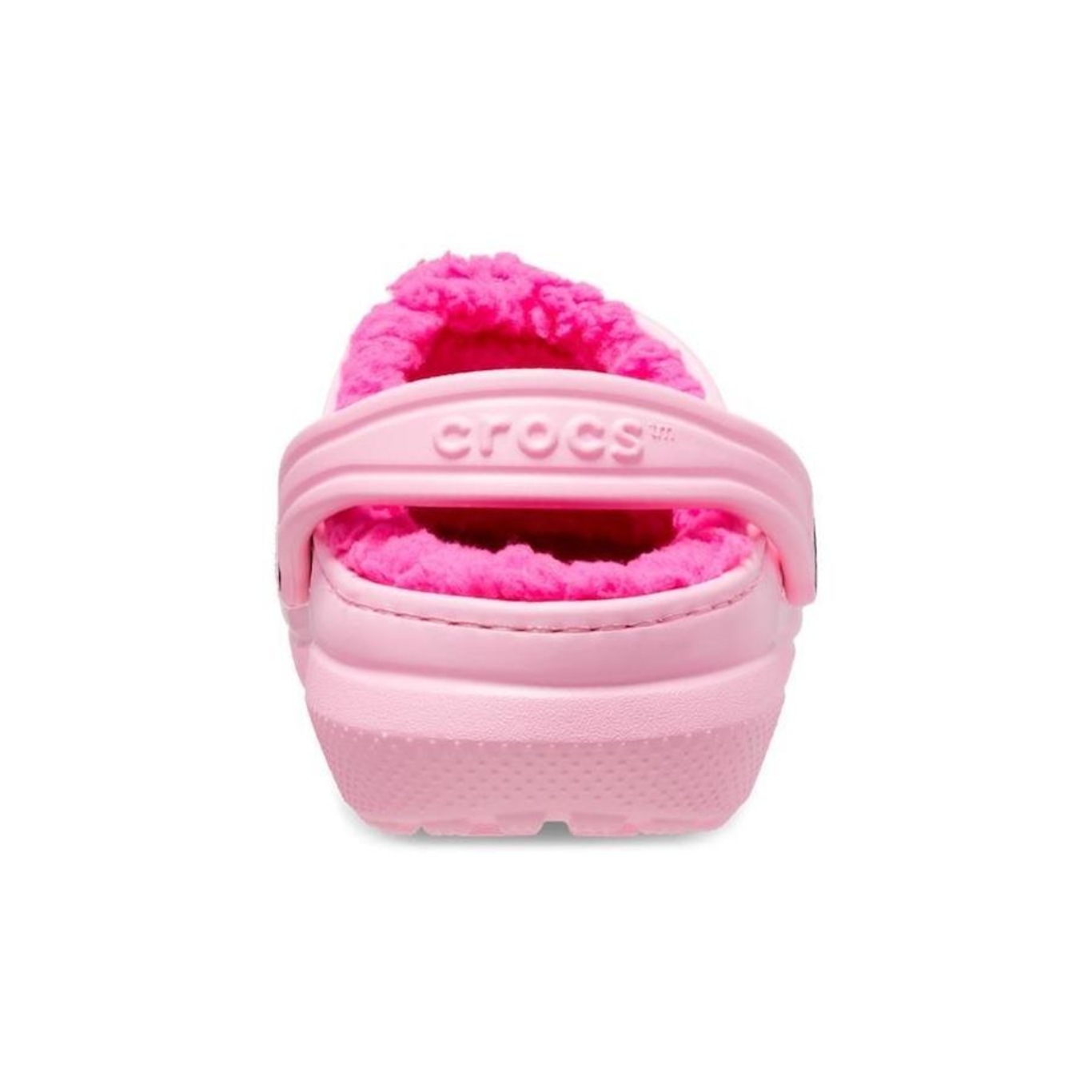 Sandália Crocs Classic Lined Clog - Infantil - Foto 6