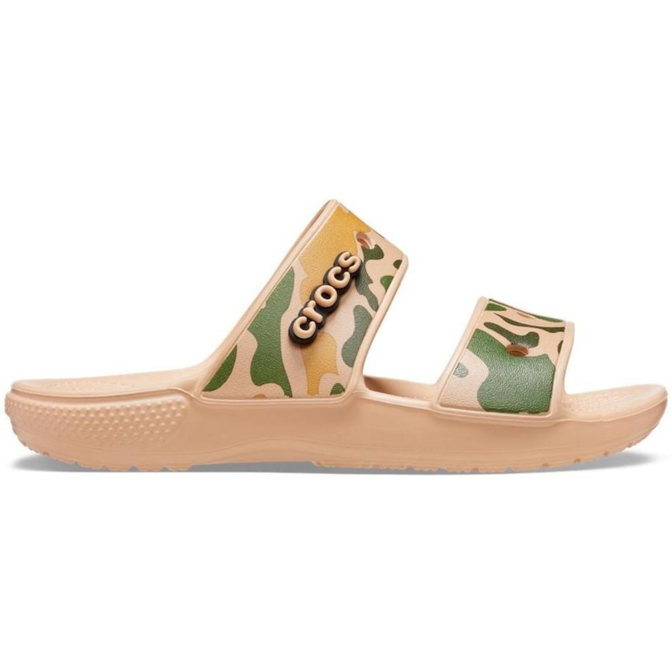 Sandália Crocs Classic Printed Camo Sandal - Unissex - Foto 1