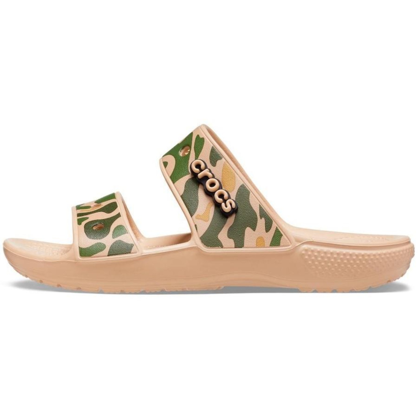 Sandália Crocs Classic Printed Camo Sandal - Unissex - Foto 2