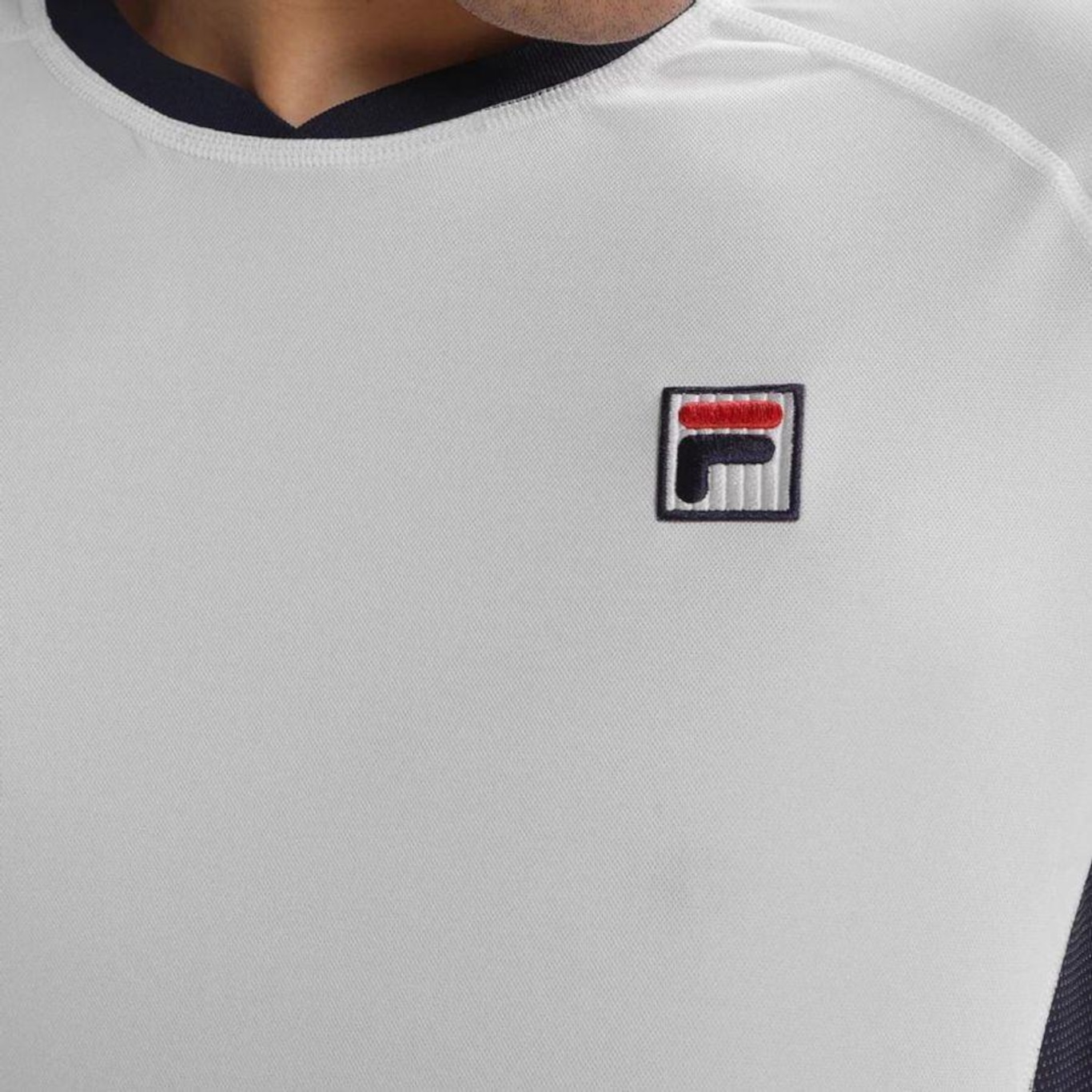 Camiseta Fila Baseline Ribbed Crew - Masculina - Foto 2