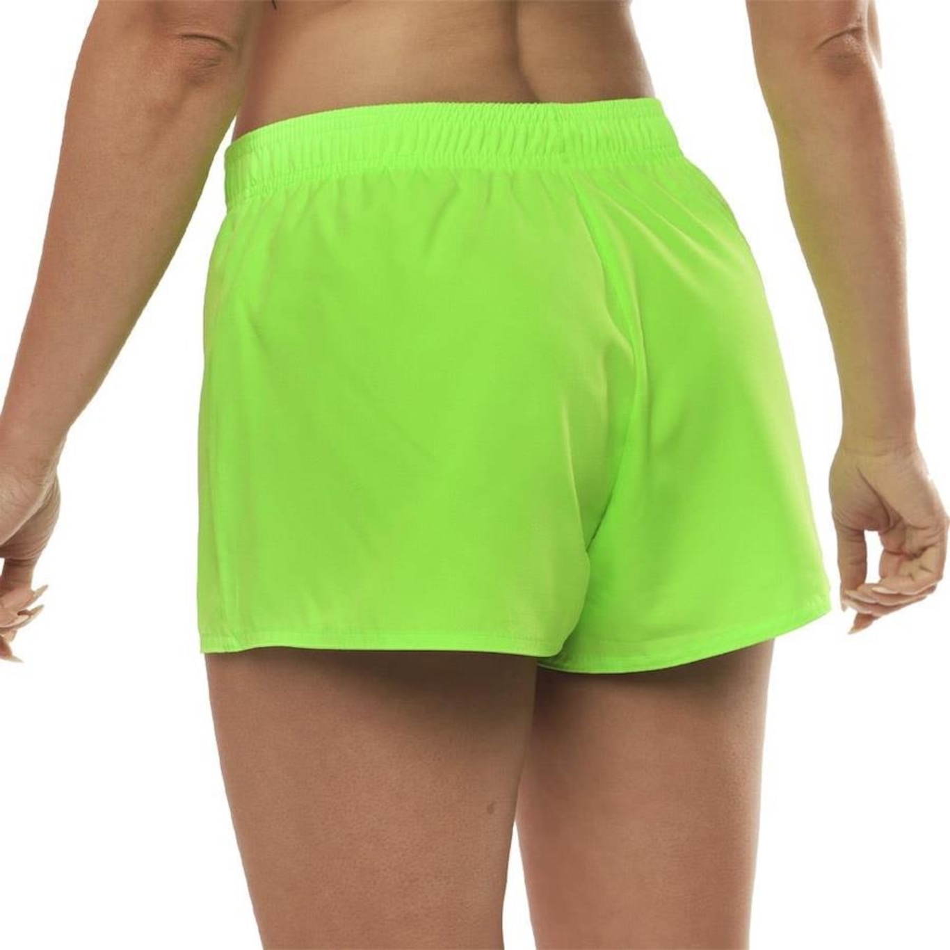 Shorts Curto Resina Esportivo - Feminino - Foto 2