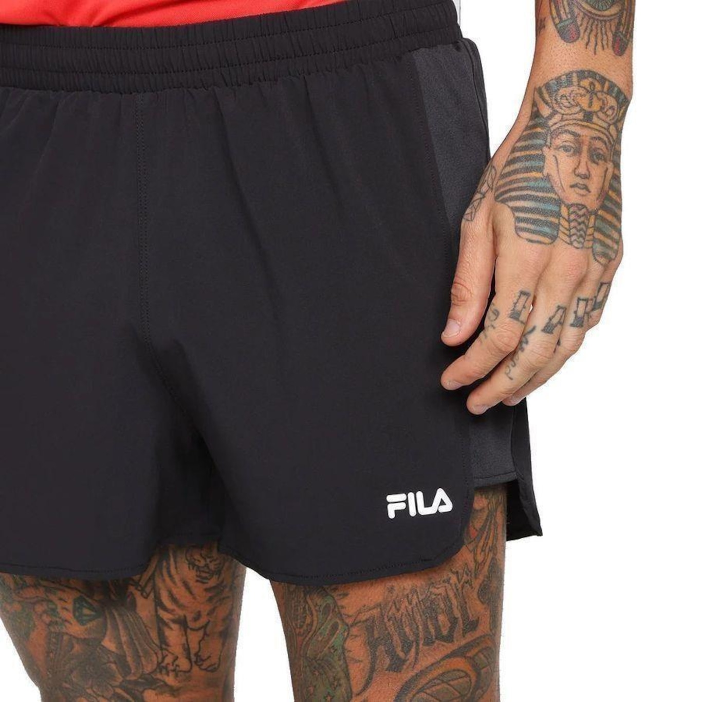 Shorts Fila Permormance Curve 3 - Masculino - Foto 3