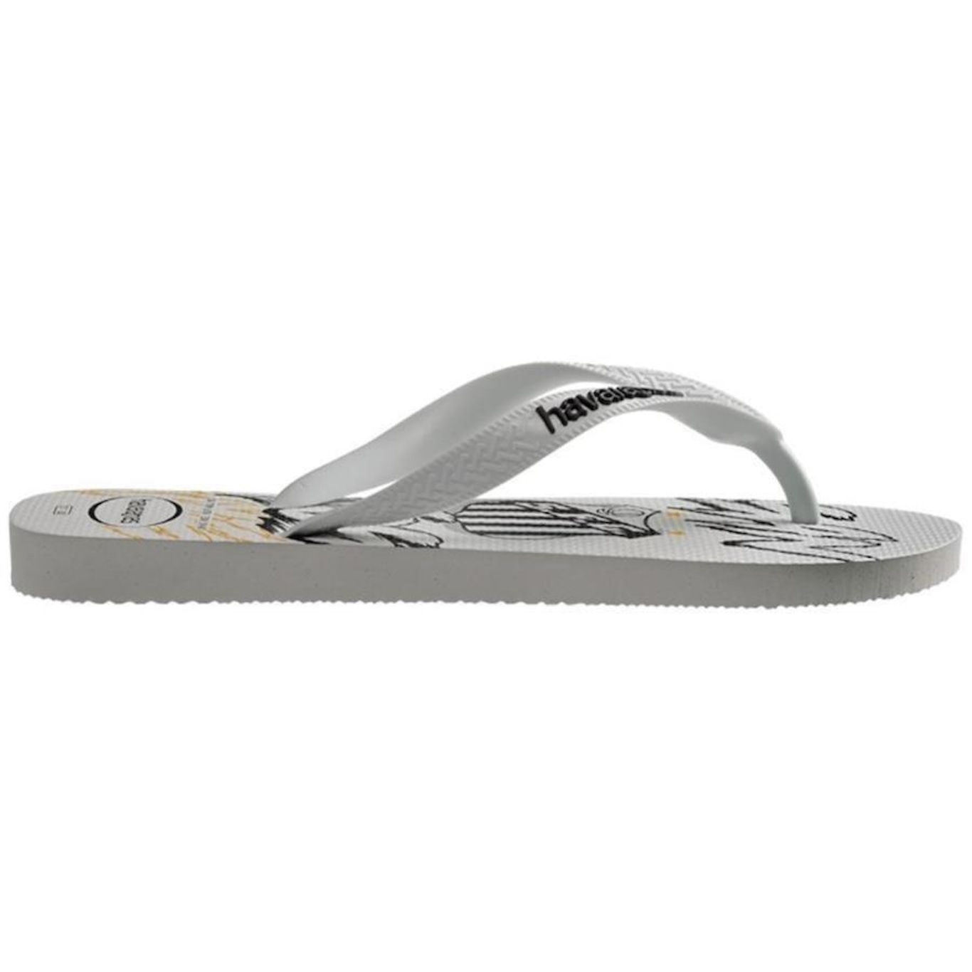 Chinelo do Santos Havaianas Top Times - Adulto - Foto 4