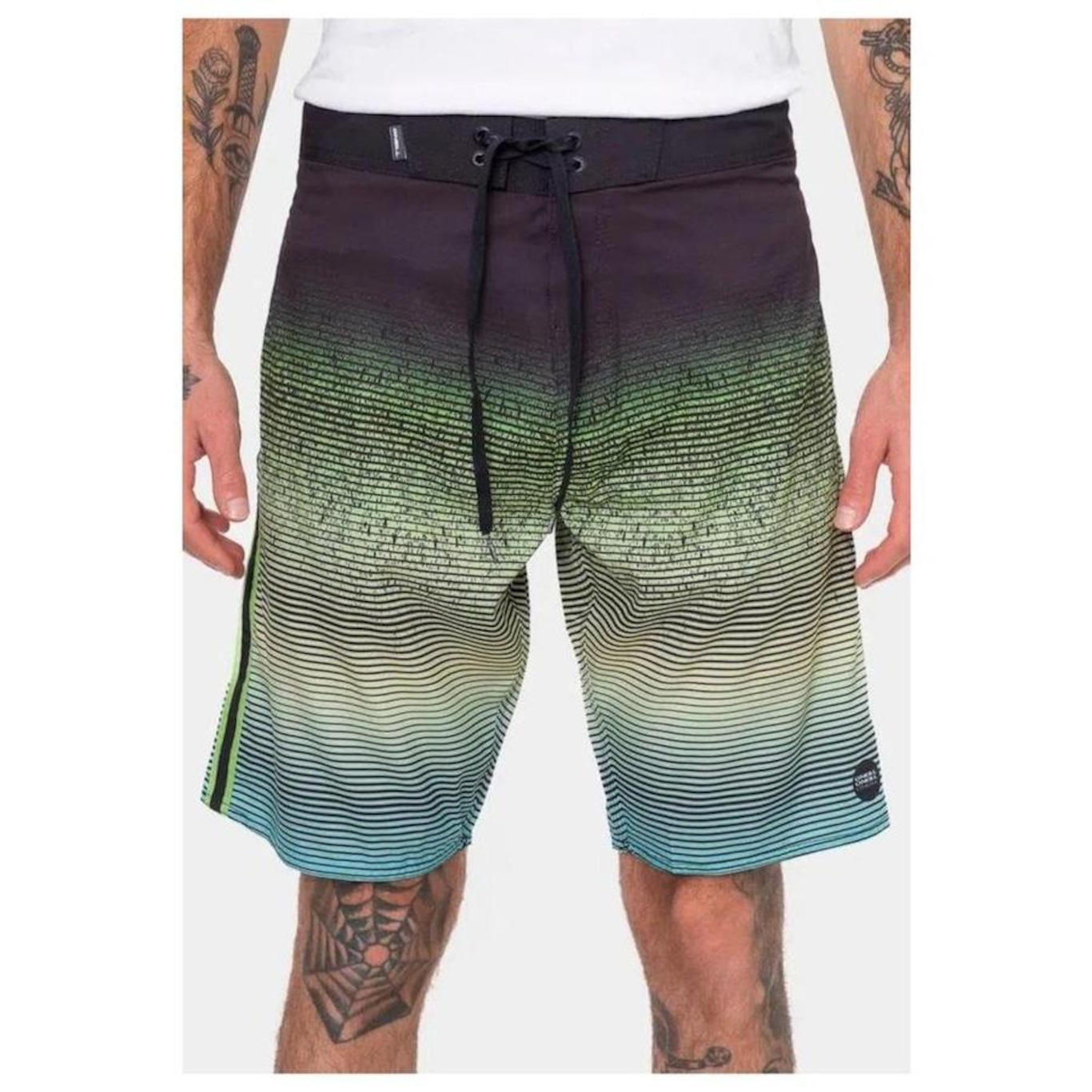 Bermuda O''Neill Boardshort Fade Stripe - Masculina - Foto 1