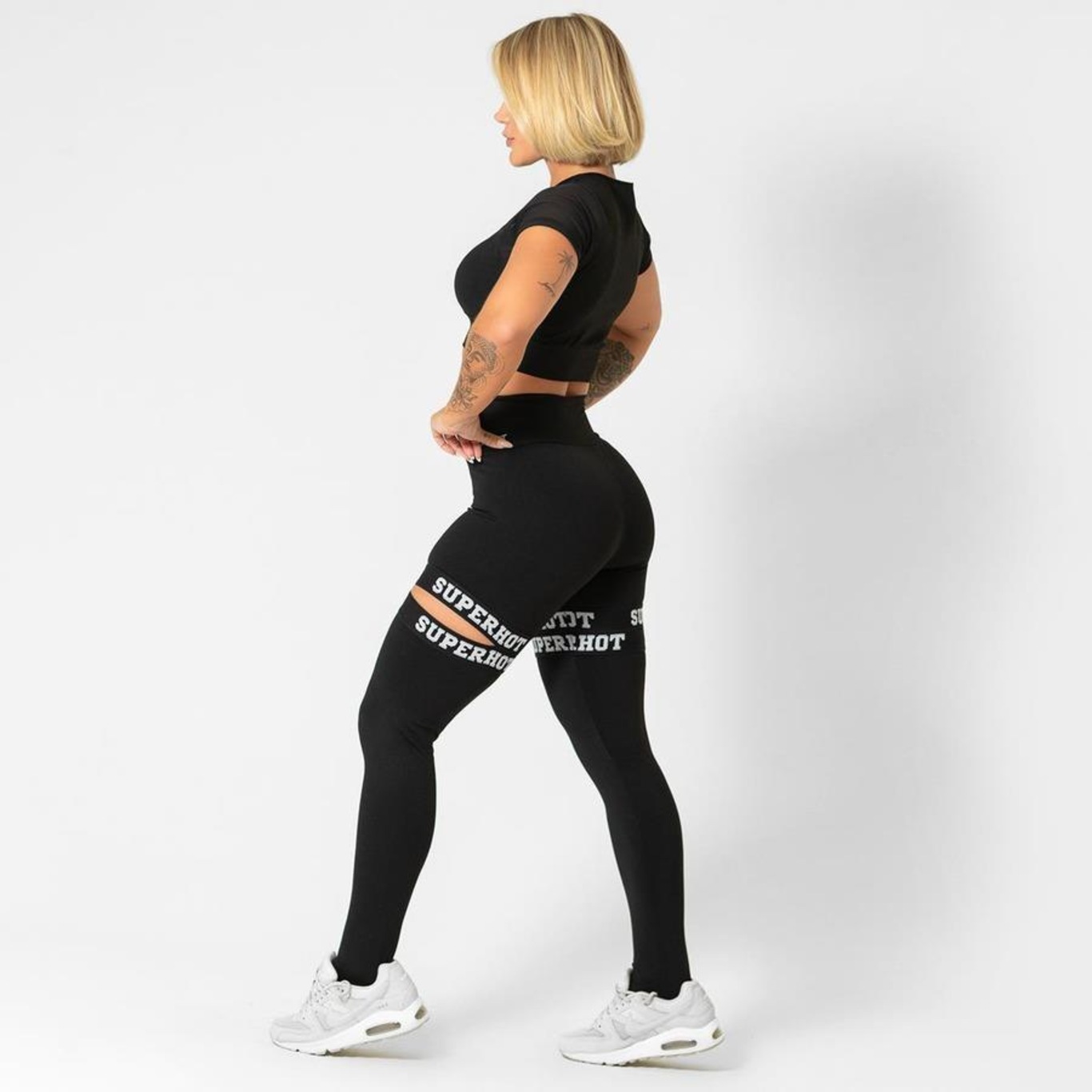 NEBBIA High Waist Labels Leggings 504 