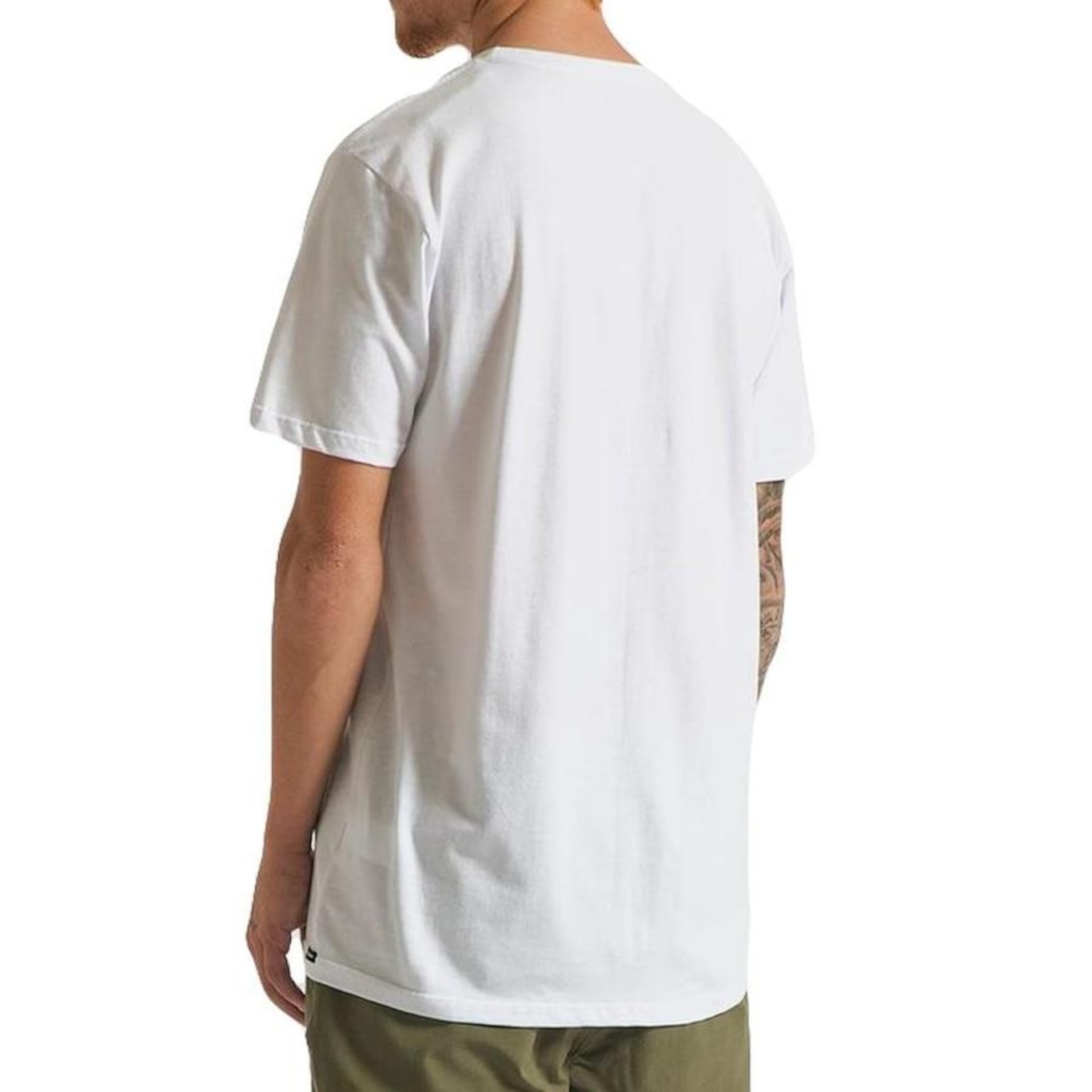 Camiseta Volcom Long Fit Solid Pocket SM23 - Masculina - Foto 2