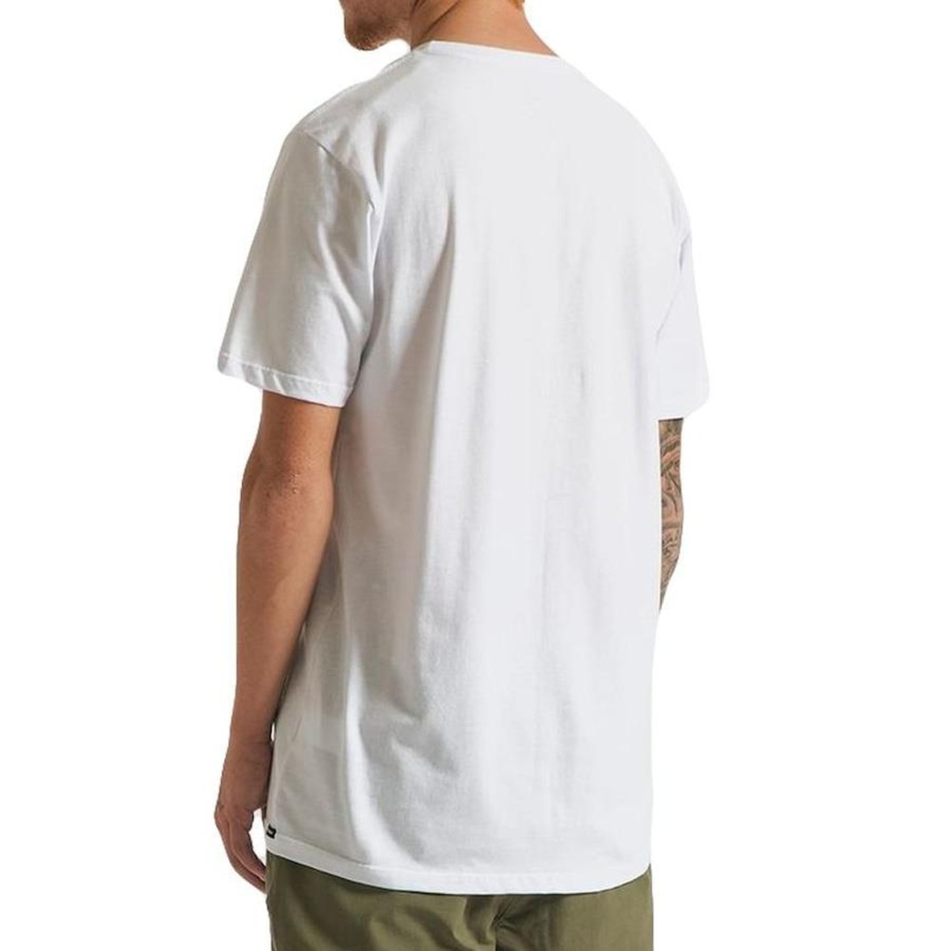 Camiseta Volcom Long Fit Solid Pocket SM23 - Masculina - Foto 4