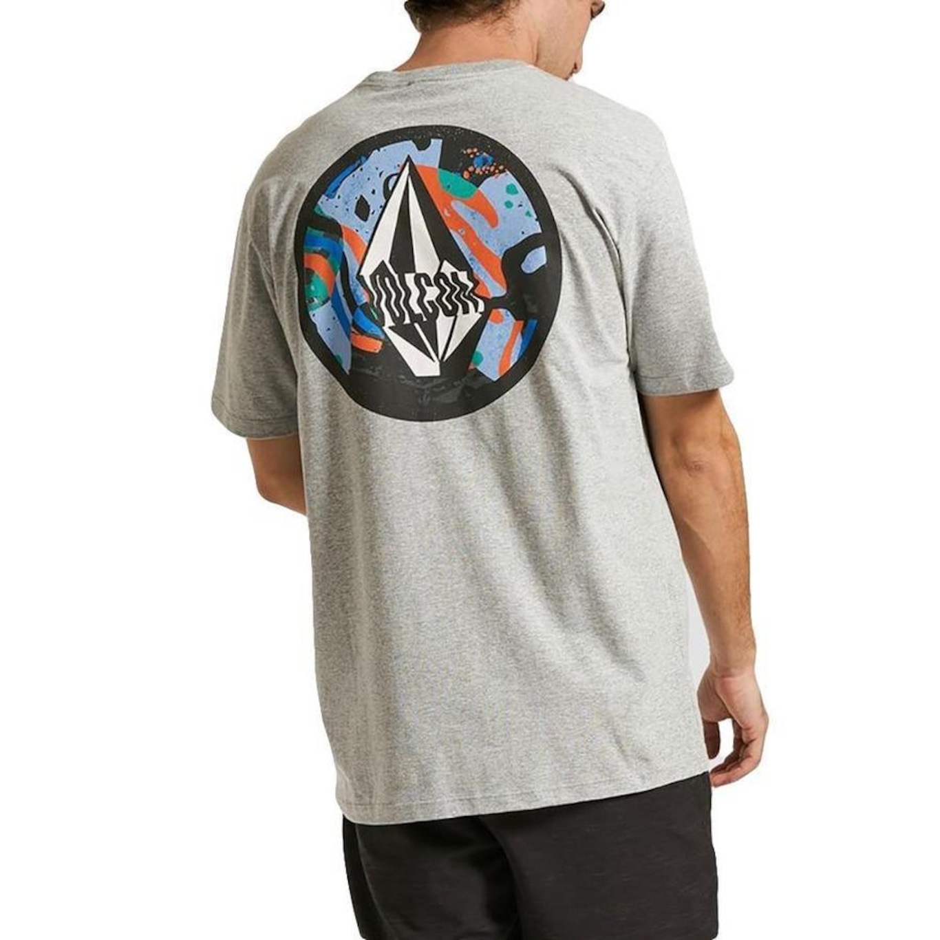 Camiseta Volcom Stoney Fill - Masculina - Foto 2