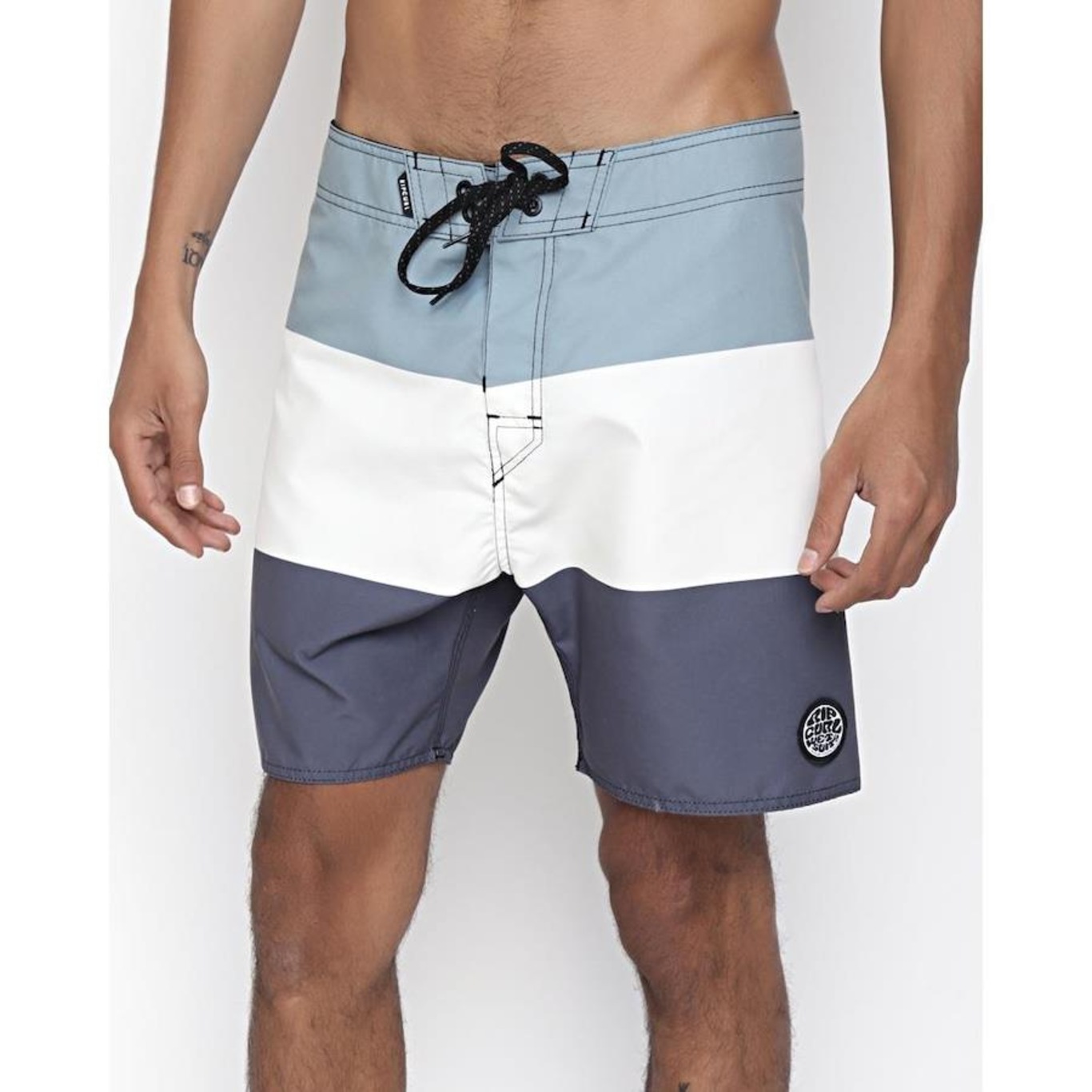 Bermuda Água Rip Curl Plain Stripes BS17 - Masculina - Foto 1